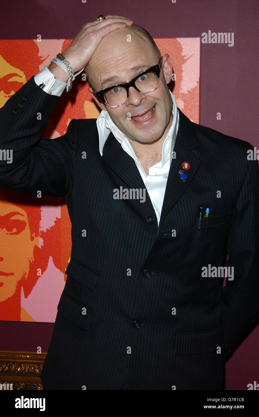 Harley R.hill MTV's TRL - Total Request Live - Leicester Square Studios. Harry Hill ...