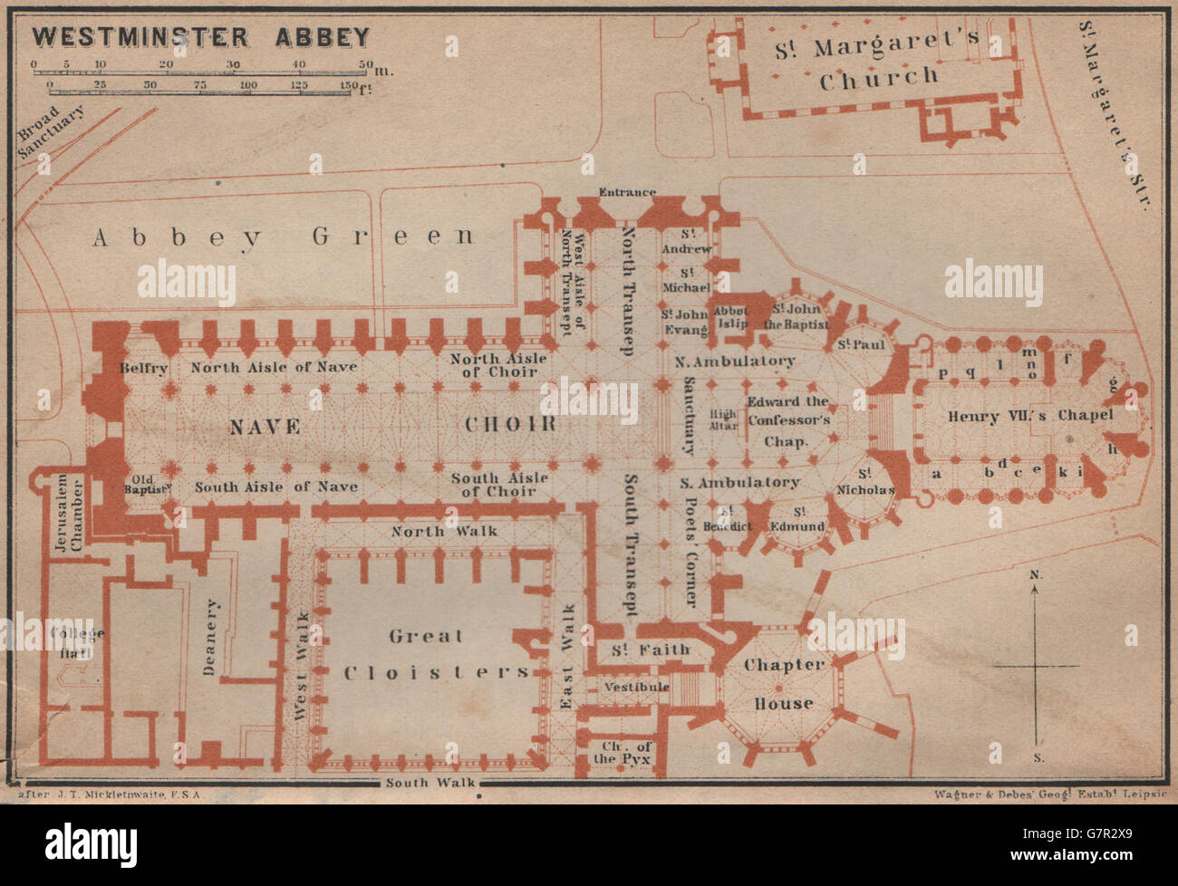 Map of westminster 14th century hi-res stock photography and images - Alamy