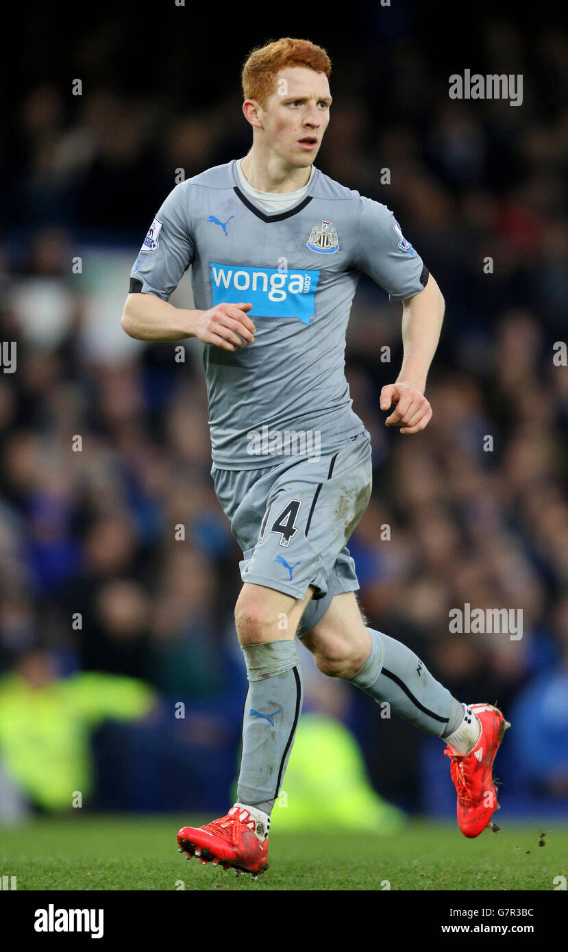 Soccer - Barclays Premier League - Everton v Newcastle United - Goodison Park. Newcastle United's Jack Colback Stock Photo