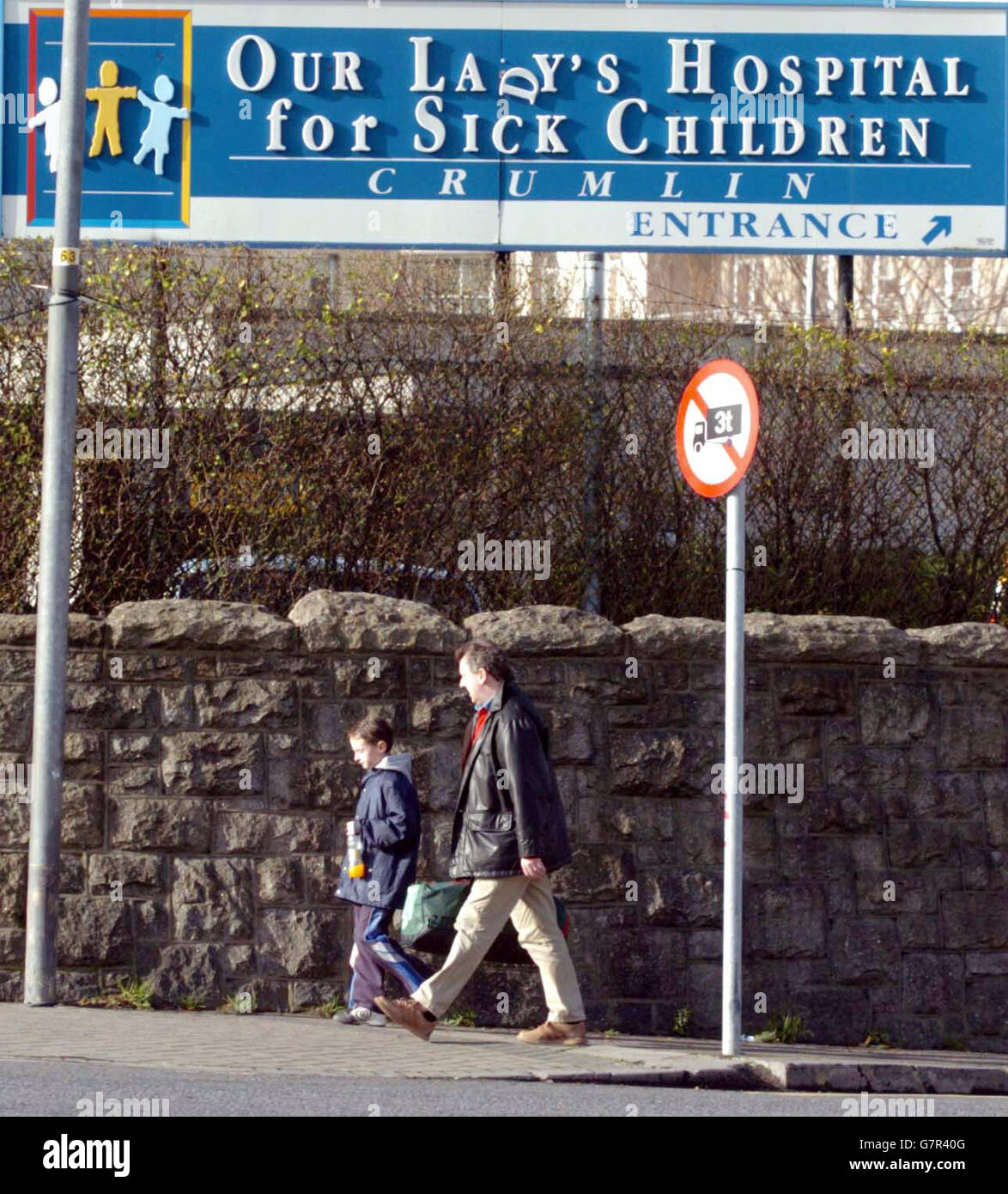 Our Lady's Hospital for Sick Children in Crumlin, Dublin, after a report into the death of a two-year-old girl, Roisin Ruddle, whose heart surgery was postponed, has severely criticised the country's leading children's hospital for inaction in recruiting intensive care nurses. Health minister Mary Harney today told the Dail that deficiencies in the system must be rectified to prevent any reoccurrence. Stock Photo
