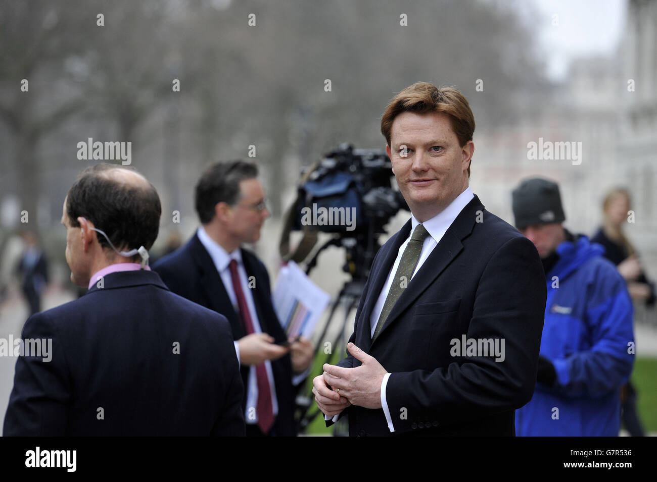 Danny Alexander Chief Secretary to the Treasury Danny Alexander, waits to be ...