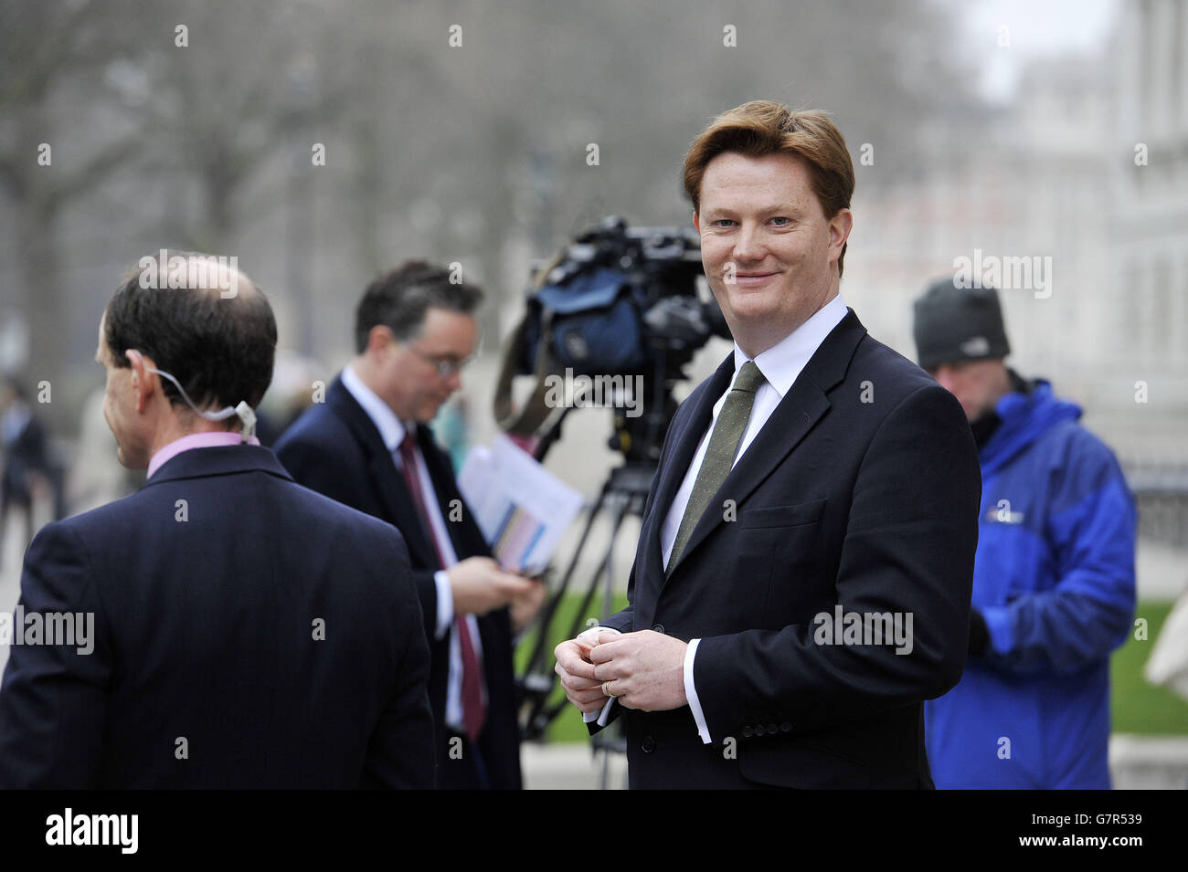 Danny Alexander Chief Secretary to the Treasury Danny Alexander, waits to be ...