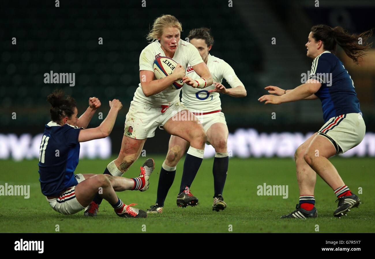 Englands alexandra matthews 2015 rbs six nations match twickenham