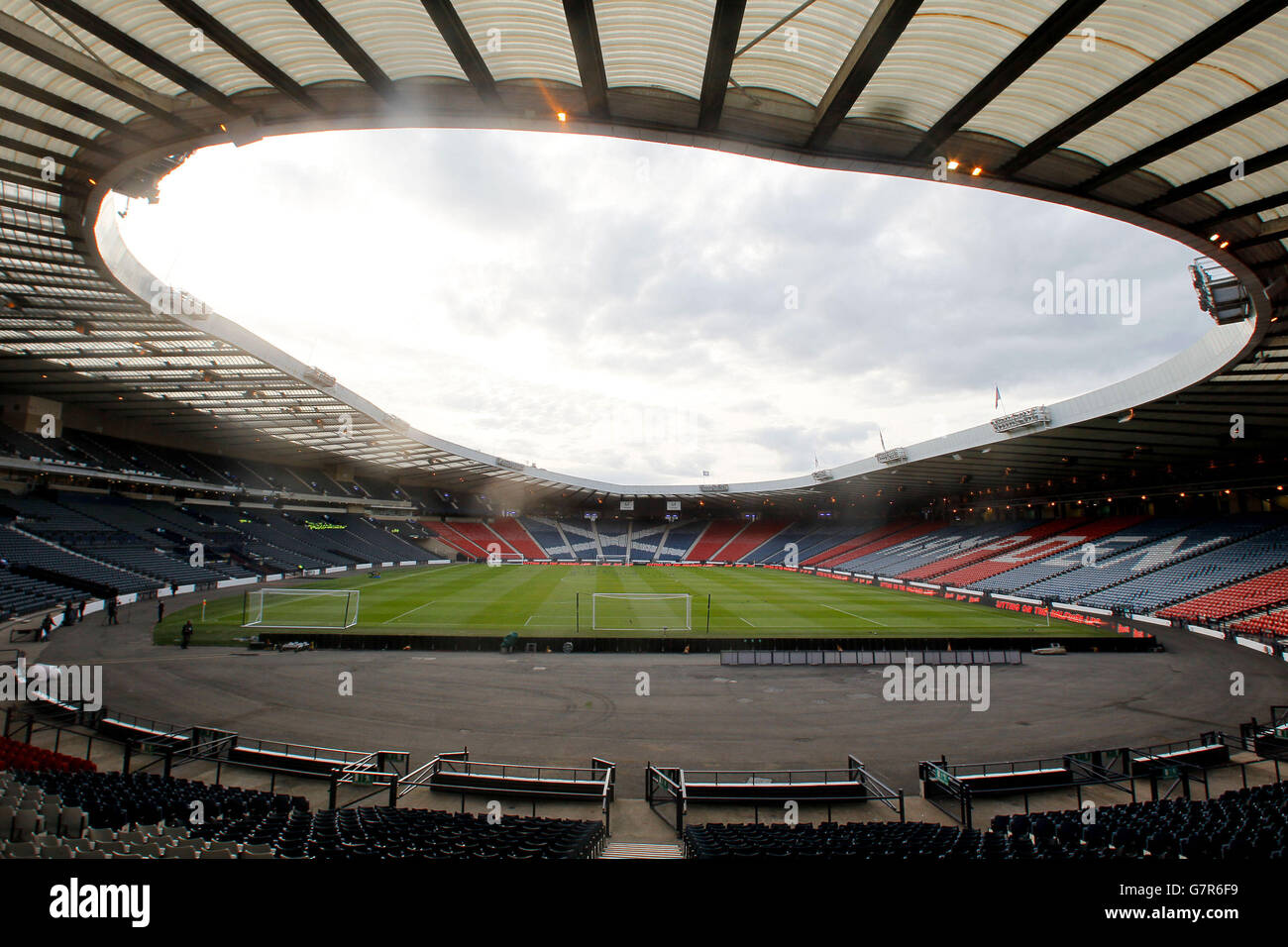 Soccer - International Friendly - Scotland v Northern Ireland - Hampden Park Stock Photo