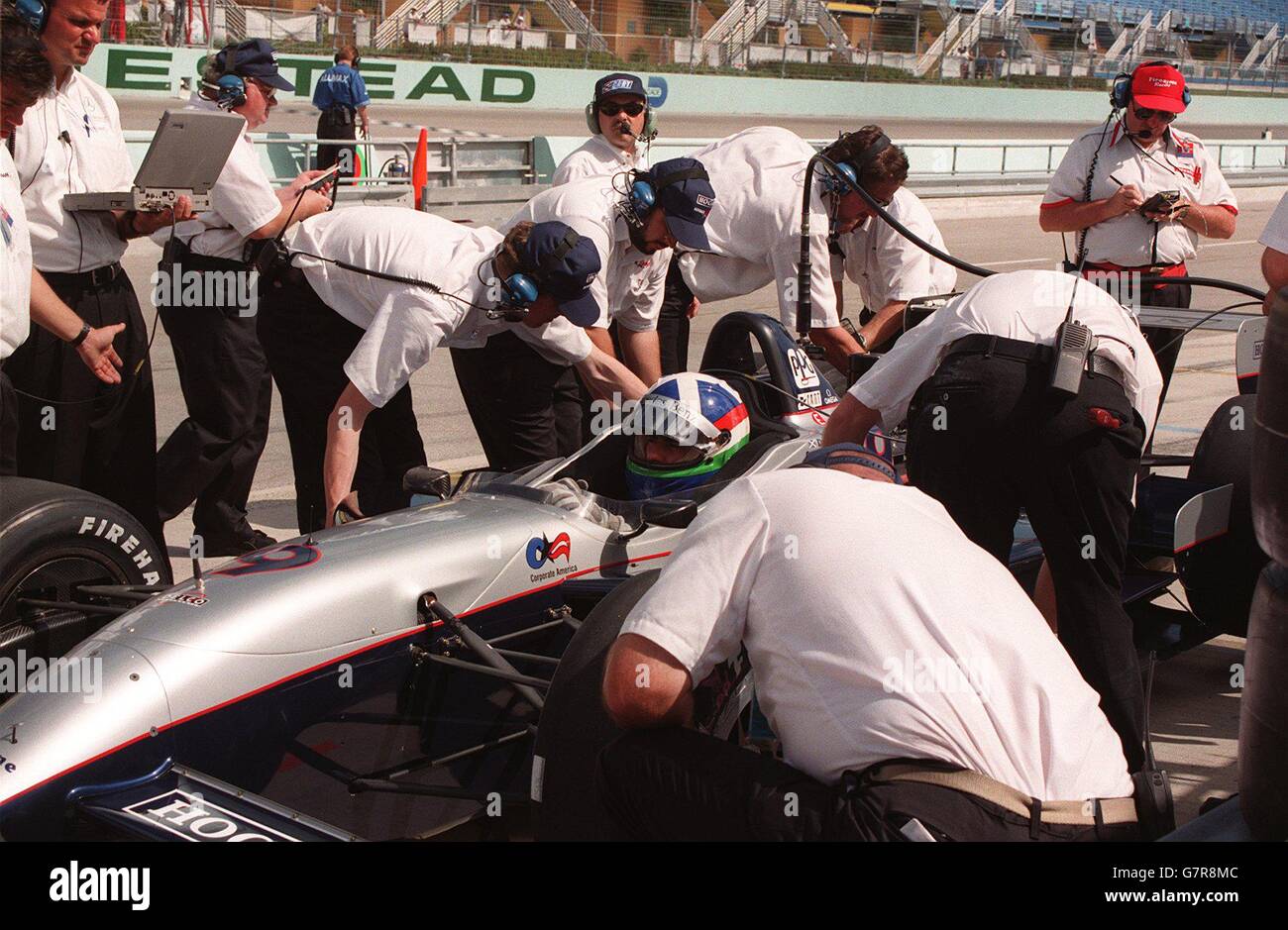 MOTOR SPORTS Indy Car Racing Marlboro Grand Prix of Miami Stock