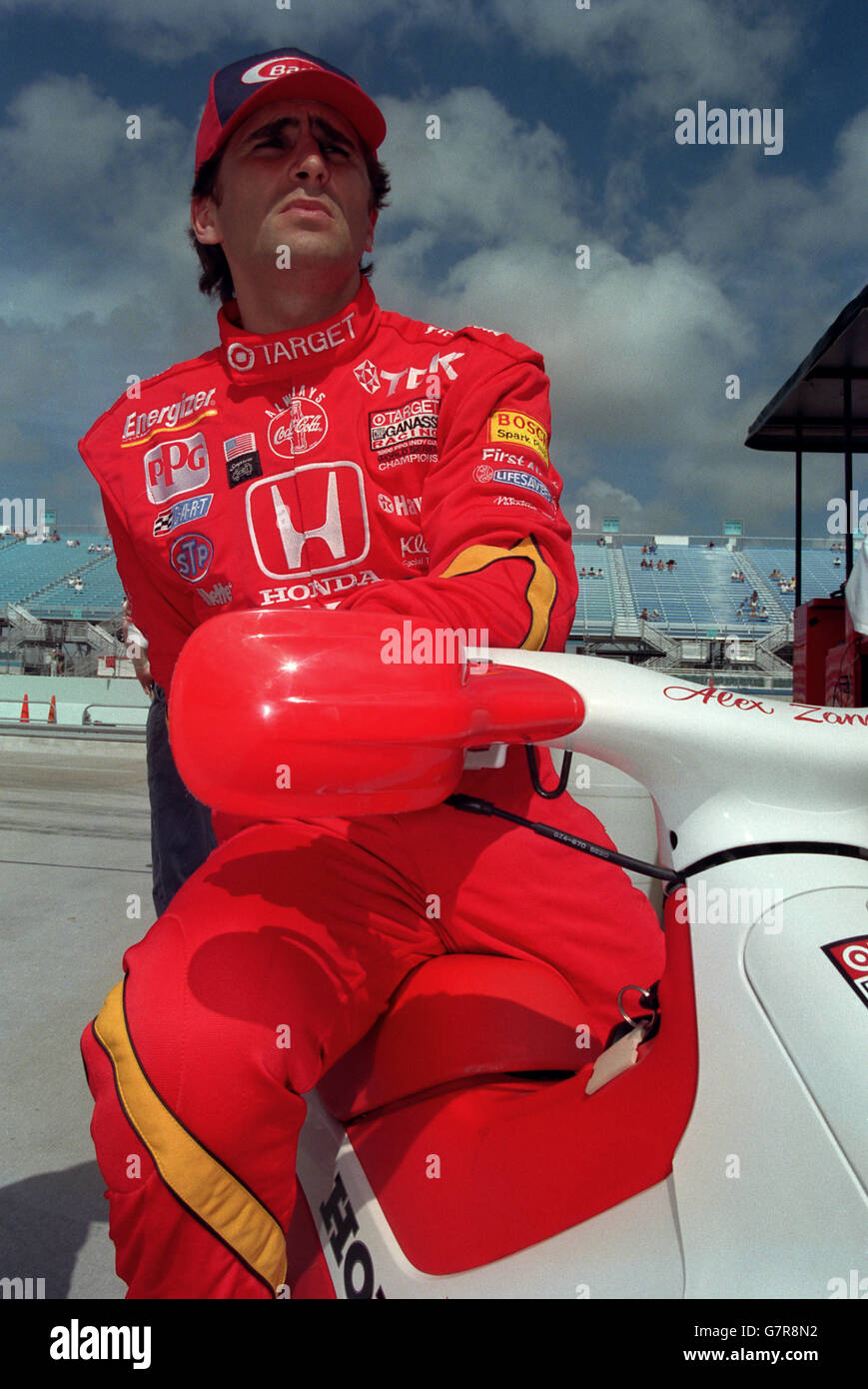 MOTOR SPORTS - Indy Car Racing - Marlboro Grand Prix of Miami. Alex Zanardi, Target/Chip Ganassi Racing Stock Photo