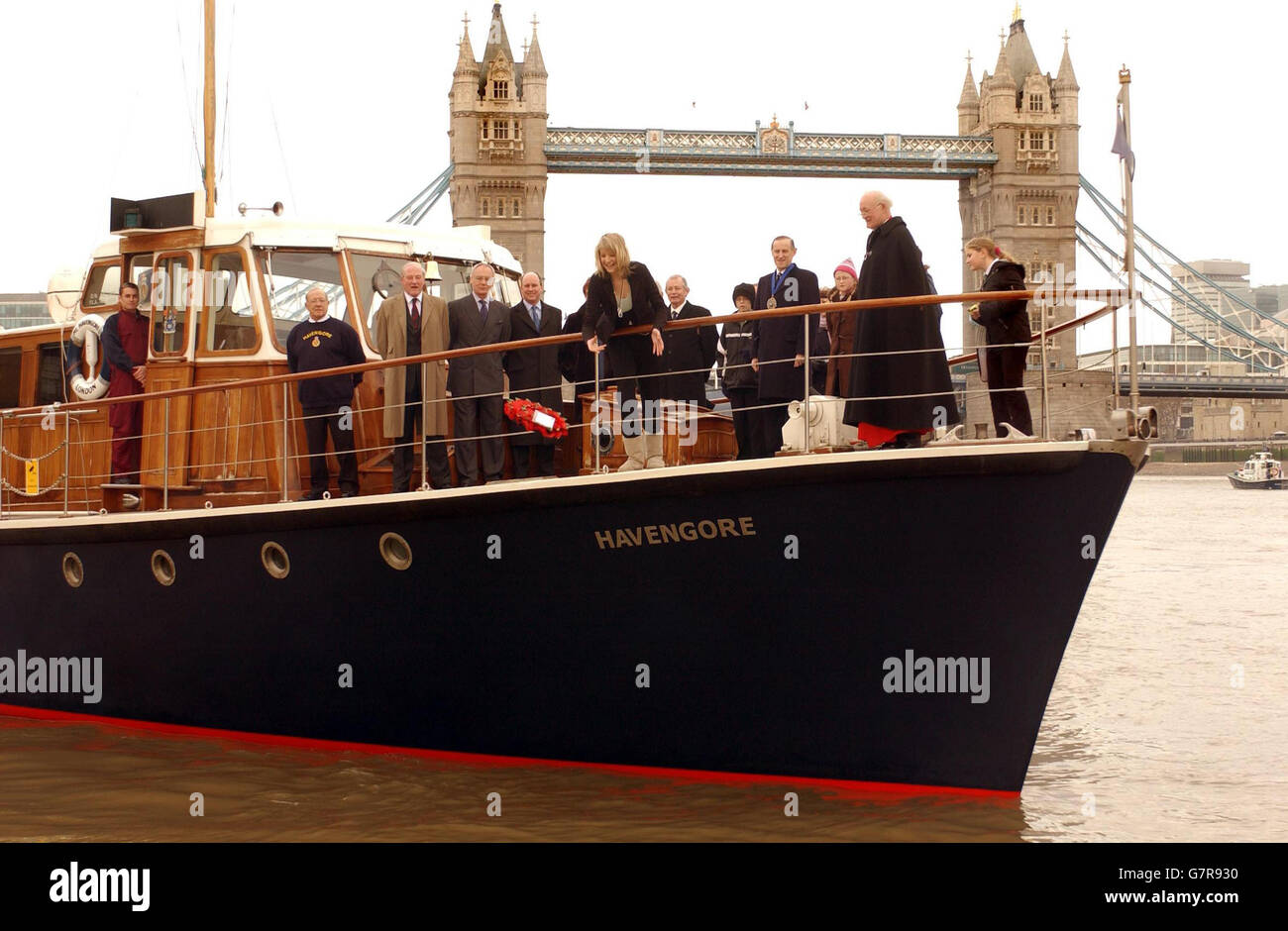 Winston Churchill Funeral 40th Anniversary Stock Photo Alamy