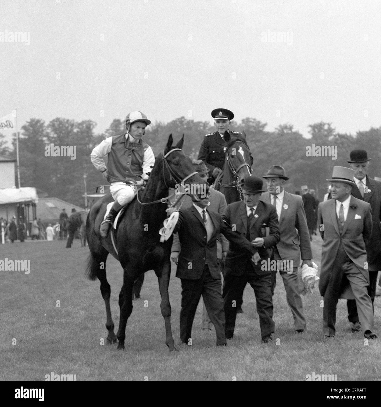 Epsom the white horse Black and White Stock Photos & Images Alamy