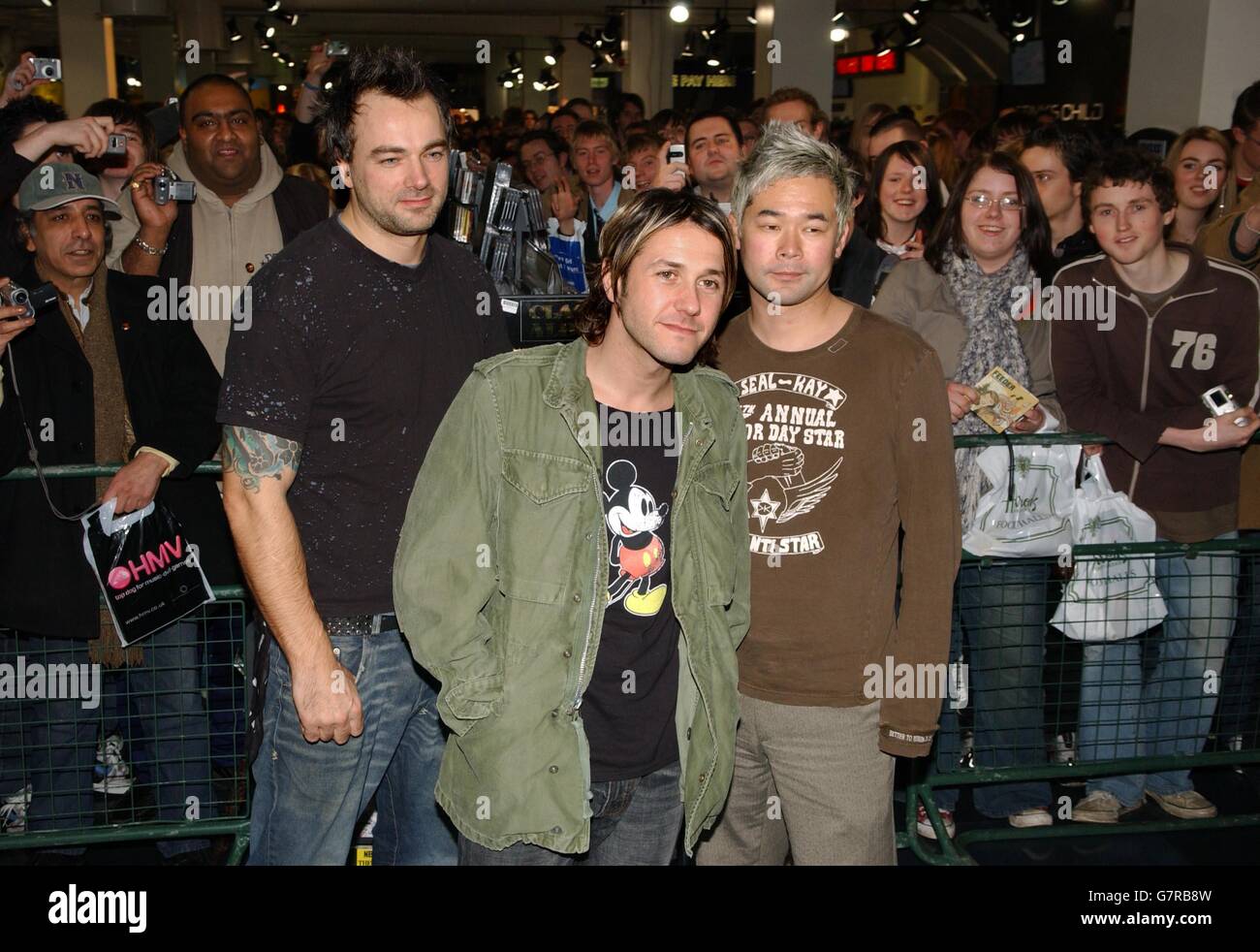 Feeder Pushing The Senses Hmv Oxford Street Stock Photo
