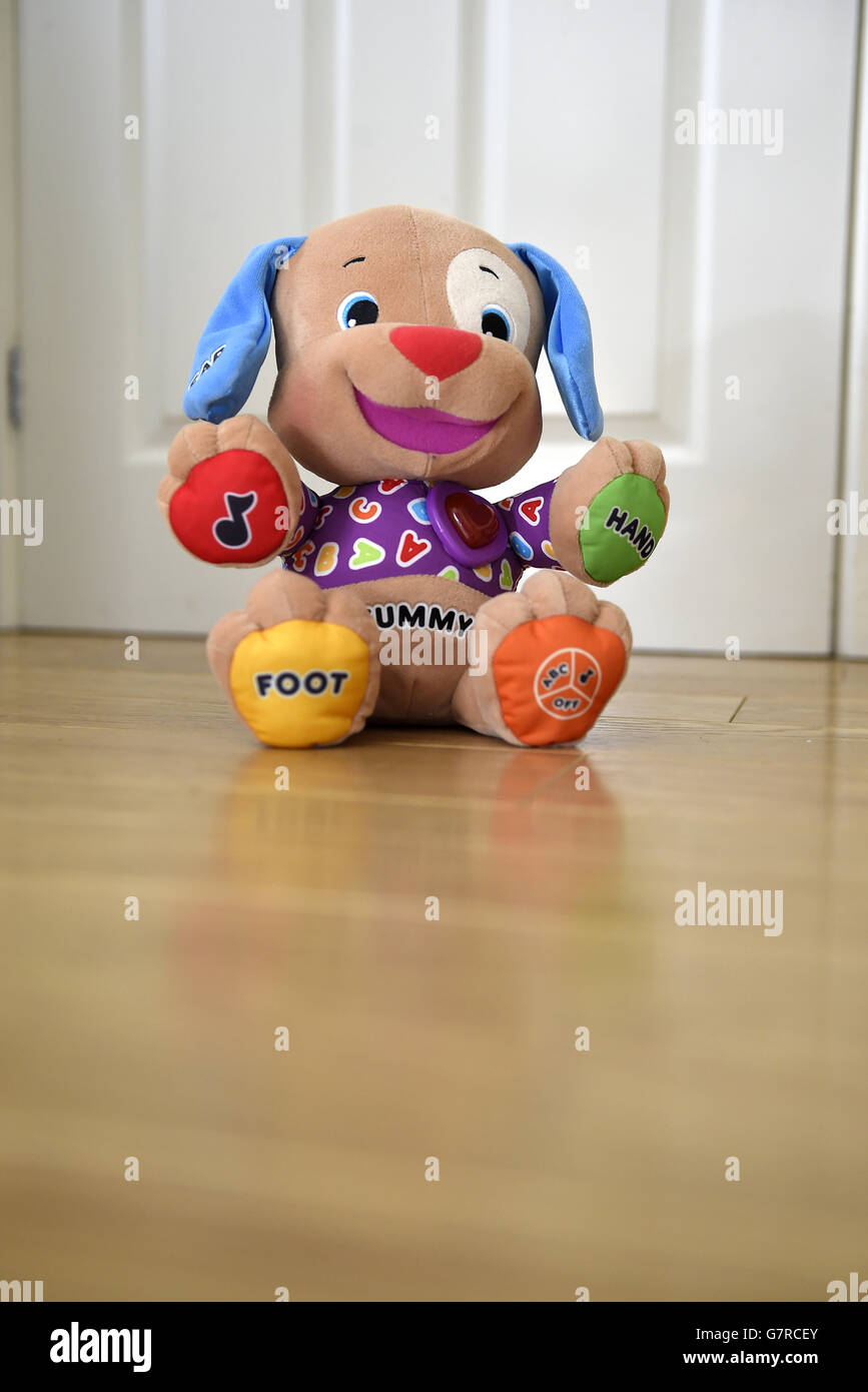 A Fisher Price Laugh & Learn Love to Play Puppy Stock Photo - Alamy