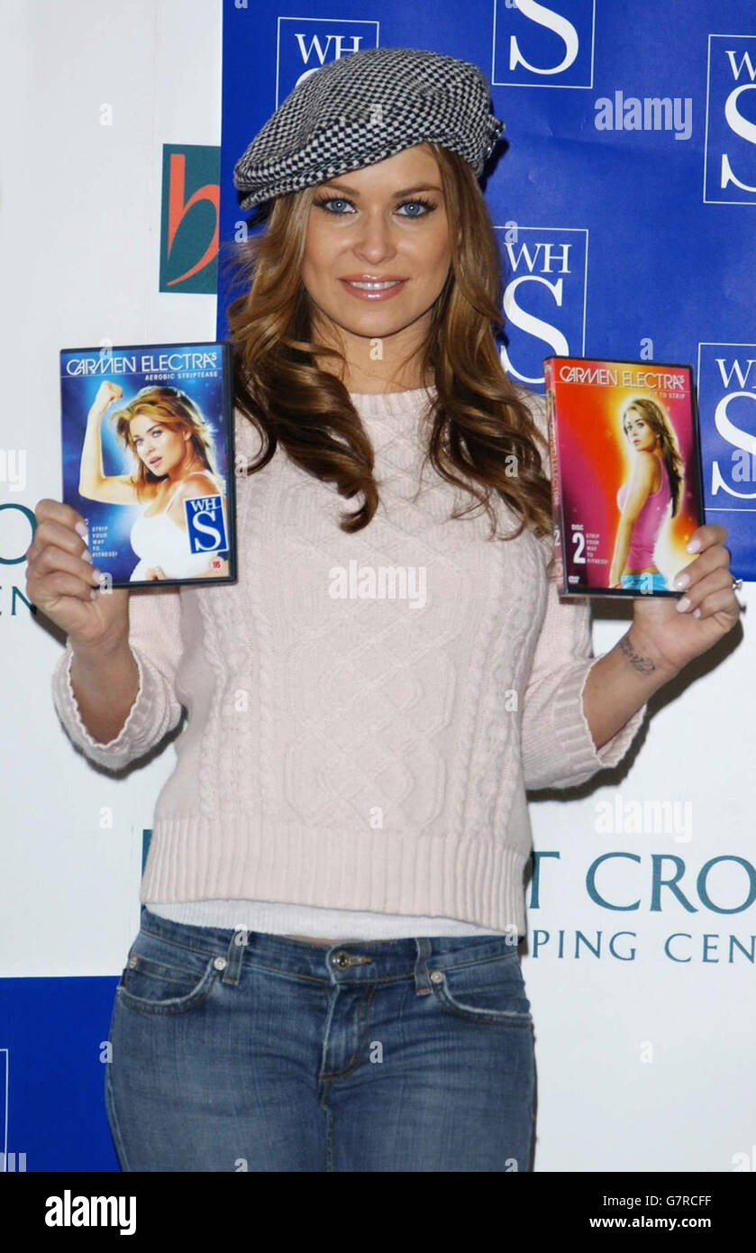 Carmen Electra Aerobic Striptease DVD WHSmith Brent Cross