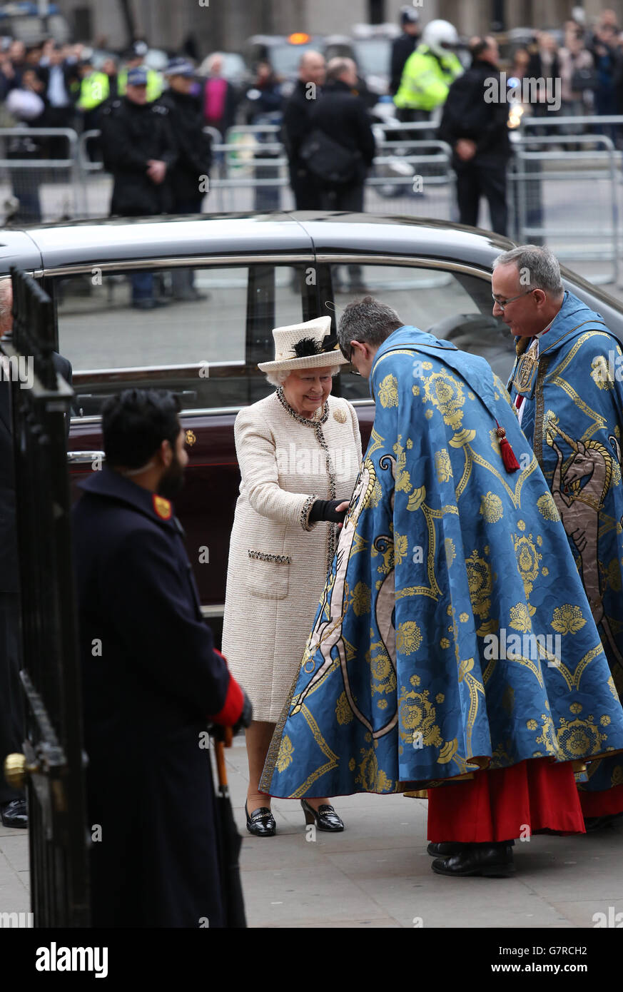 Commonwealth Day Service Stock Photo Alamy