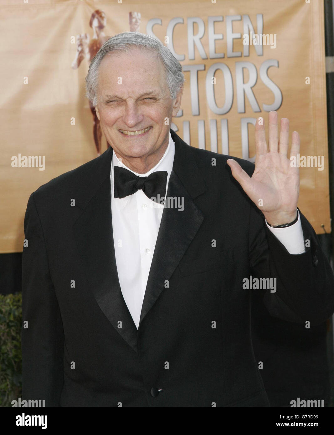 Screen Actors Guild awards - Shrine Auditorium. Alan Alda Stock Photo