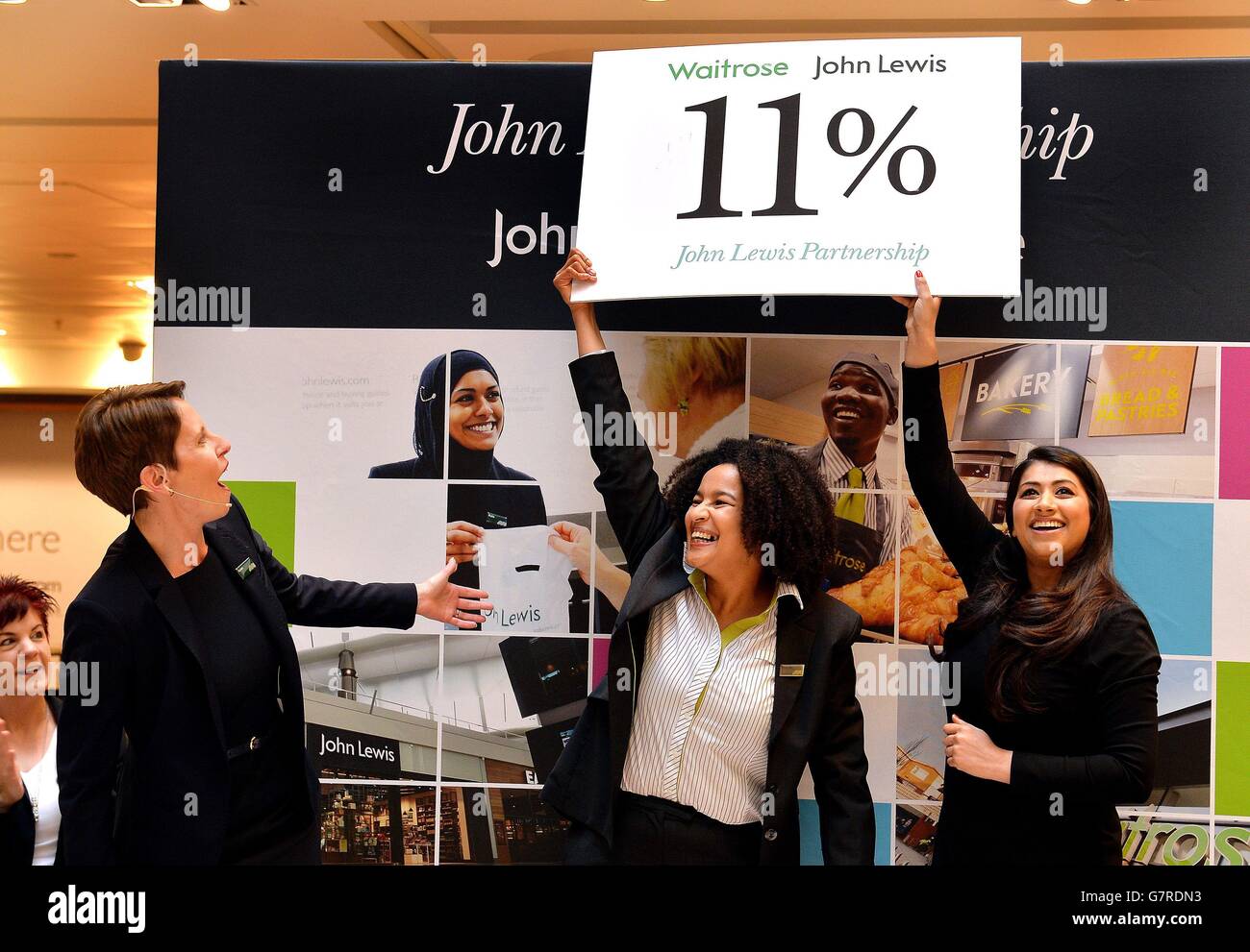 John Lewis bonus Stock Photo Alamy