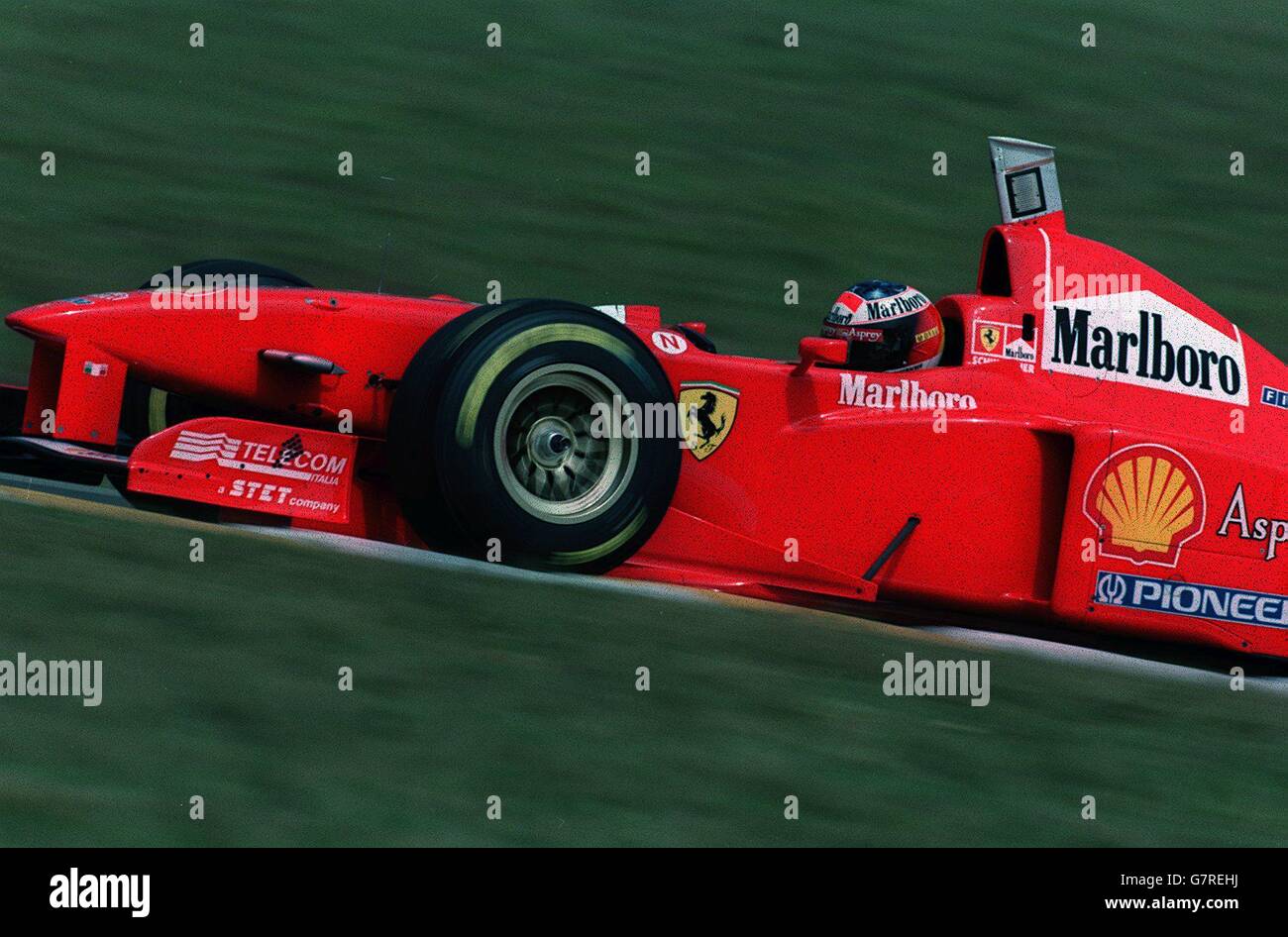 Motor Racing - Brazilian Grand Prix -Qualifying. Michael Schumacher