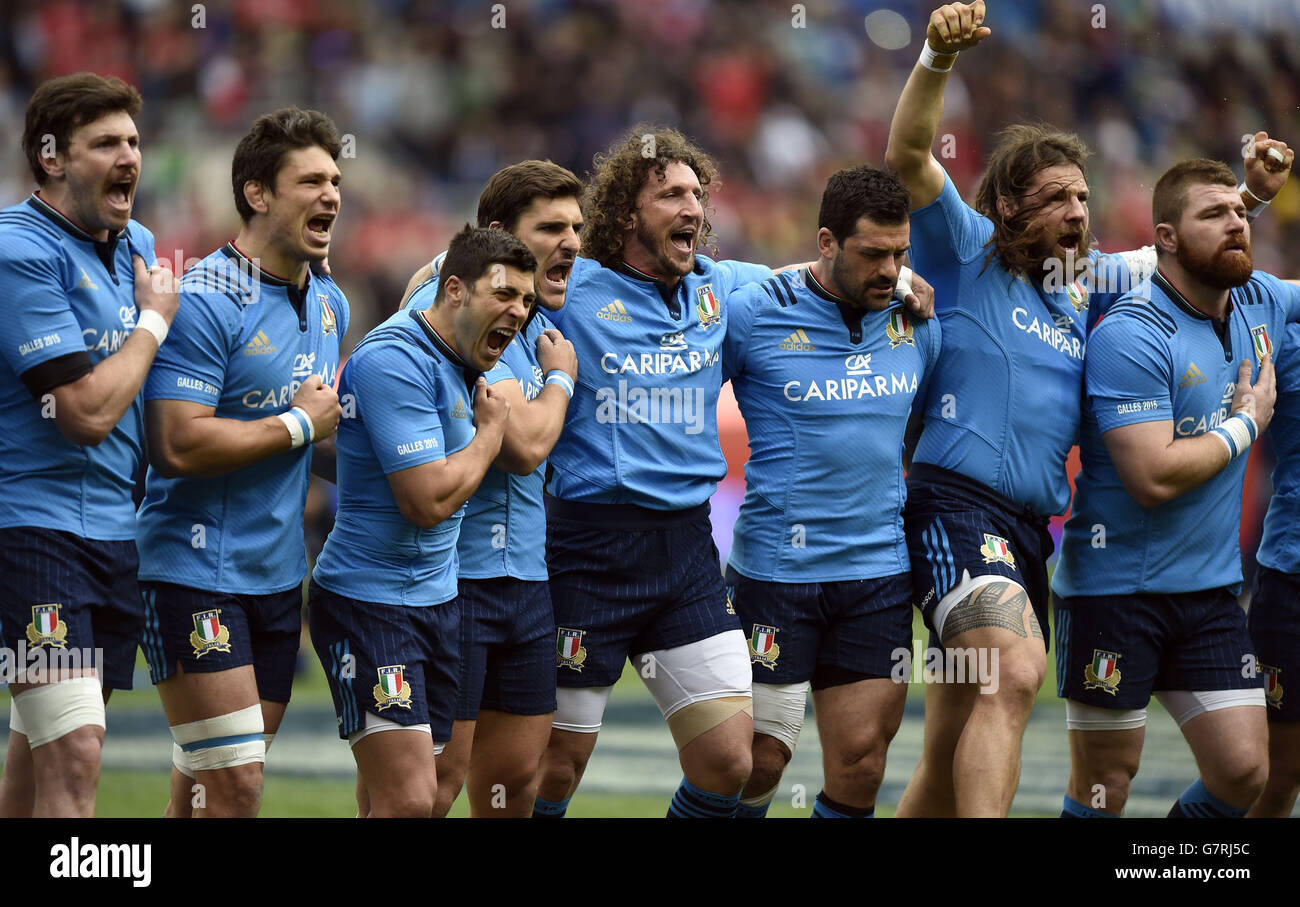 Italy national rugby union team hi-res stock photography and images - Alamy