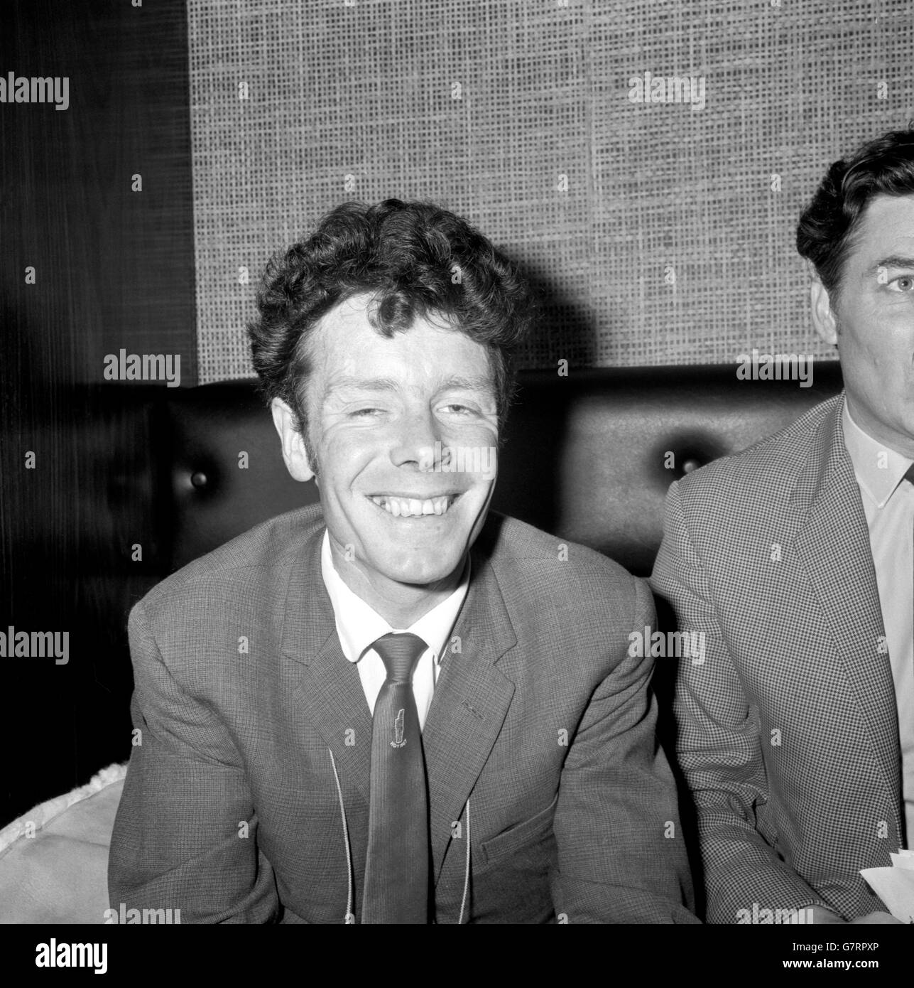 Pictured at Heathrow Airport is Mountaineer Ian Clough, 30, Director of