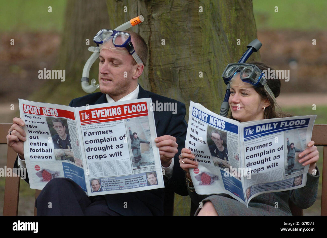 Campaigners Susan Waren and Luke Read launch a bid to reduce climate