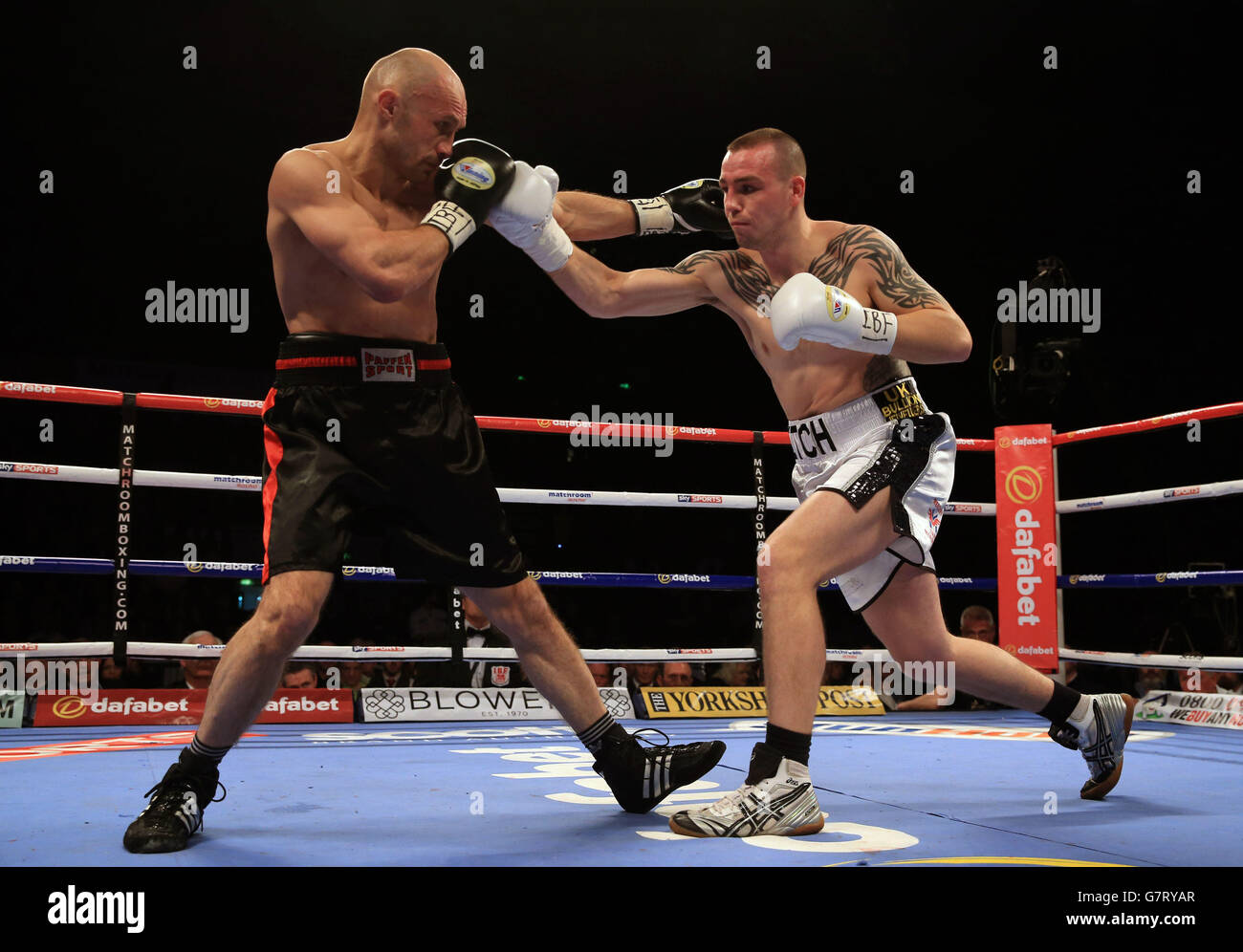 Boxing - Motorpoint Arena Stock Photo - Alamy