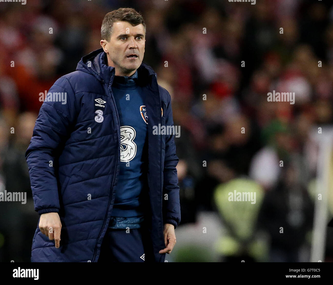 Republic of Ireland Assistant Manager Roy Keane during the UEFA Euro