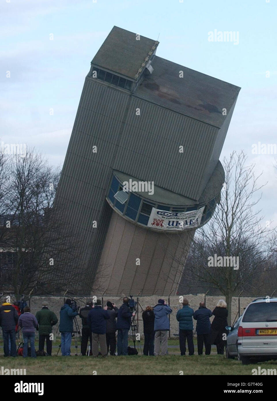 The Tandem Generator Demolition Stock Photo