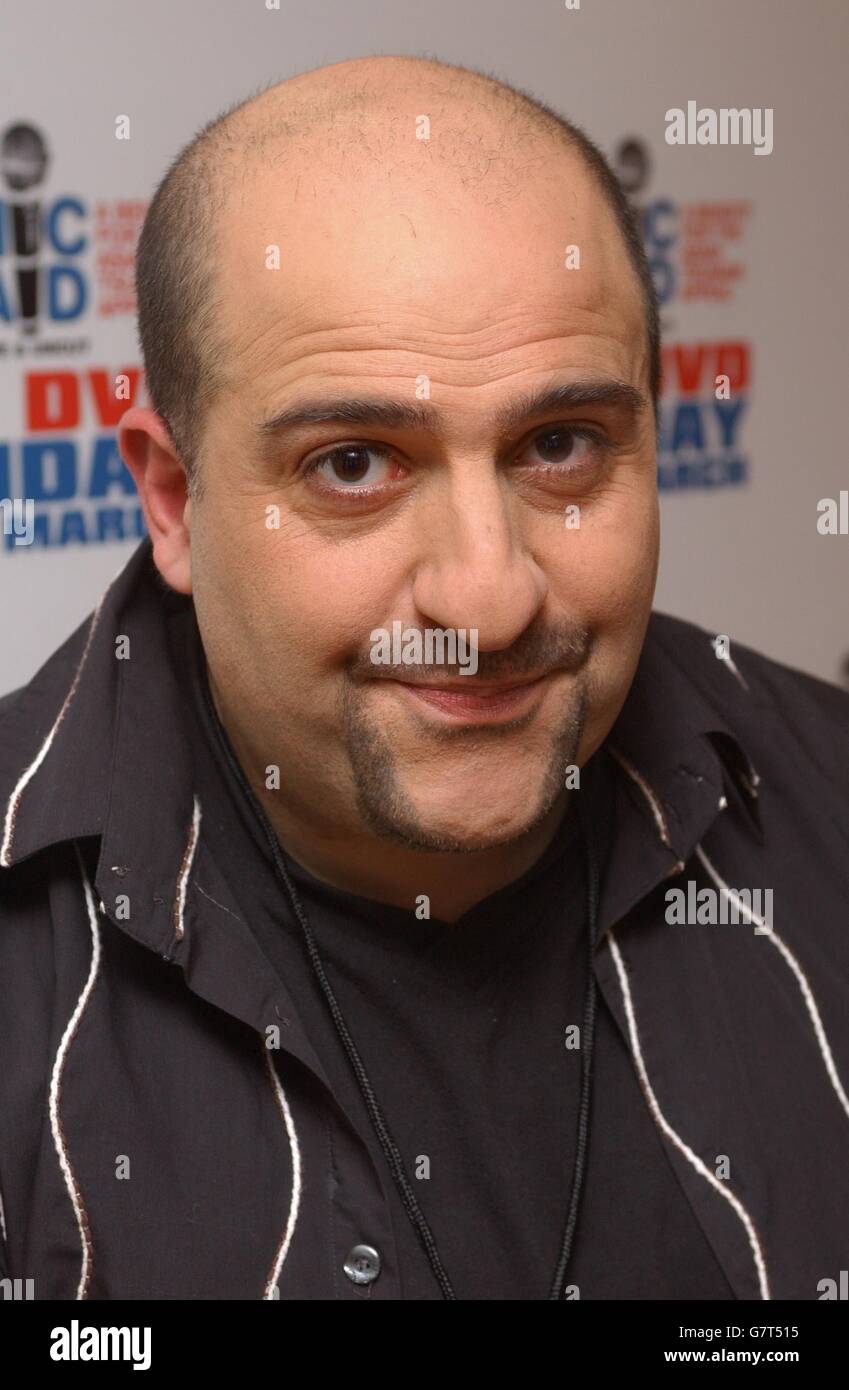 Comic Aid Comedy Night Carling Apollo Hammersmith Stock Photo Alamy