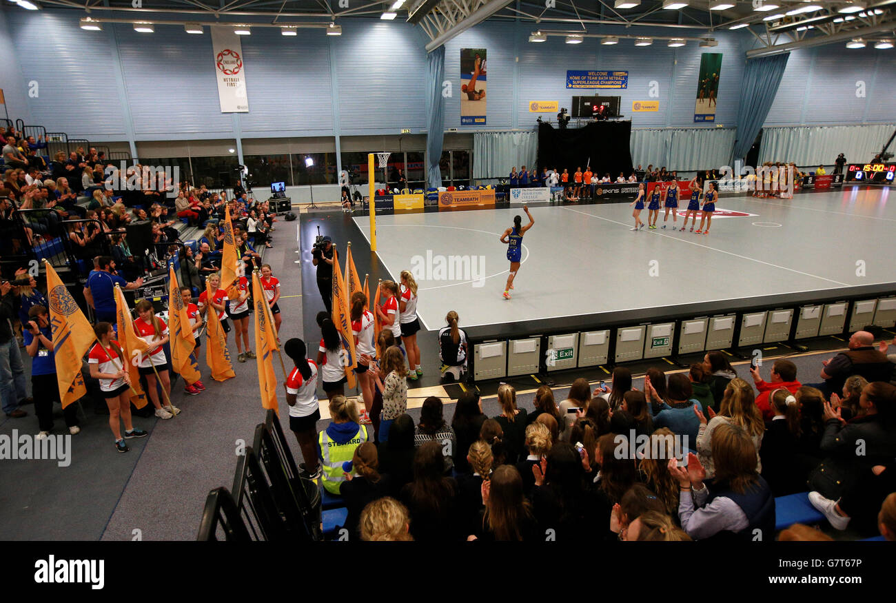 Netball Superleague Team Bath v Manchester Thunder Bath Sports