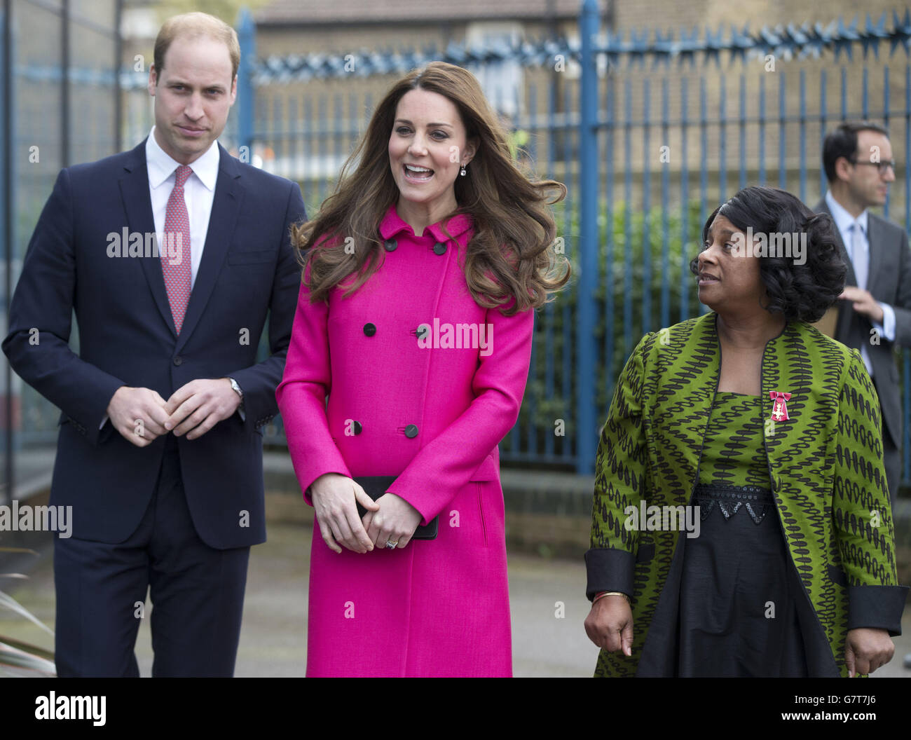 Royal visit to south London Stock Photo Alamy