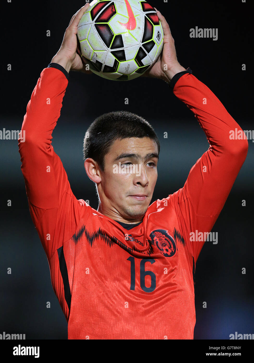 Soccer - International Friendly - England U20 v Mexico U20 - The Hive Stock Photo