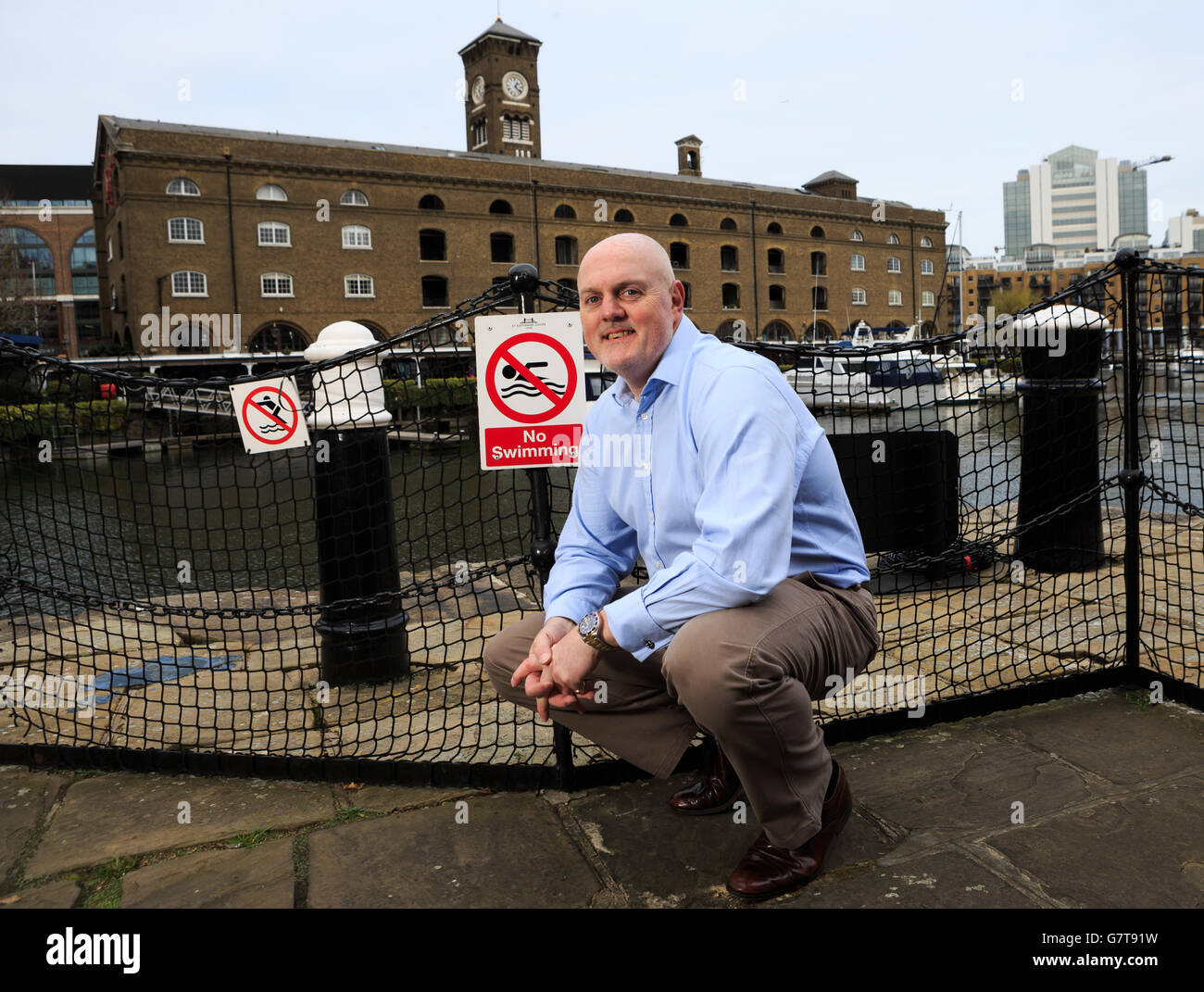 Sailing - Andrew Taylor Book Launch - The Guoman Tower Hotel Stock Photo