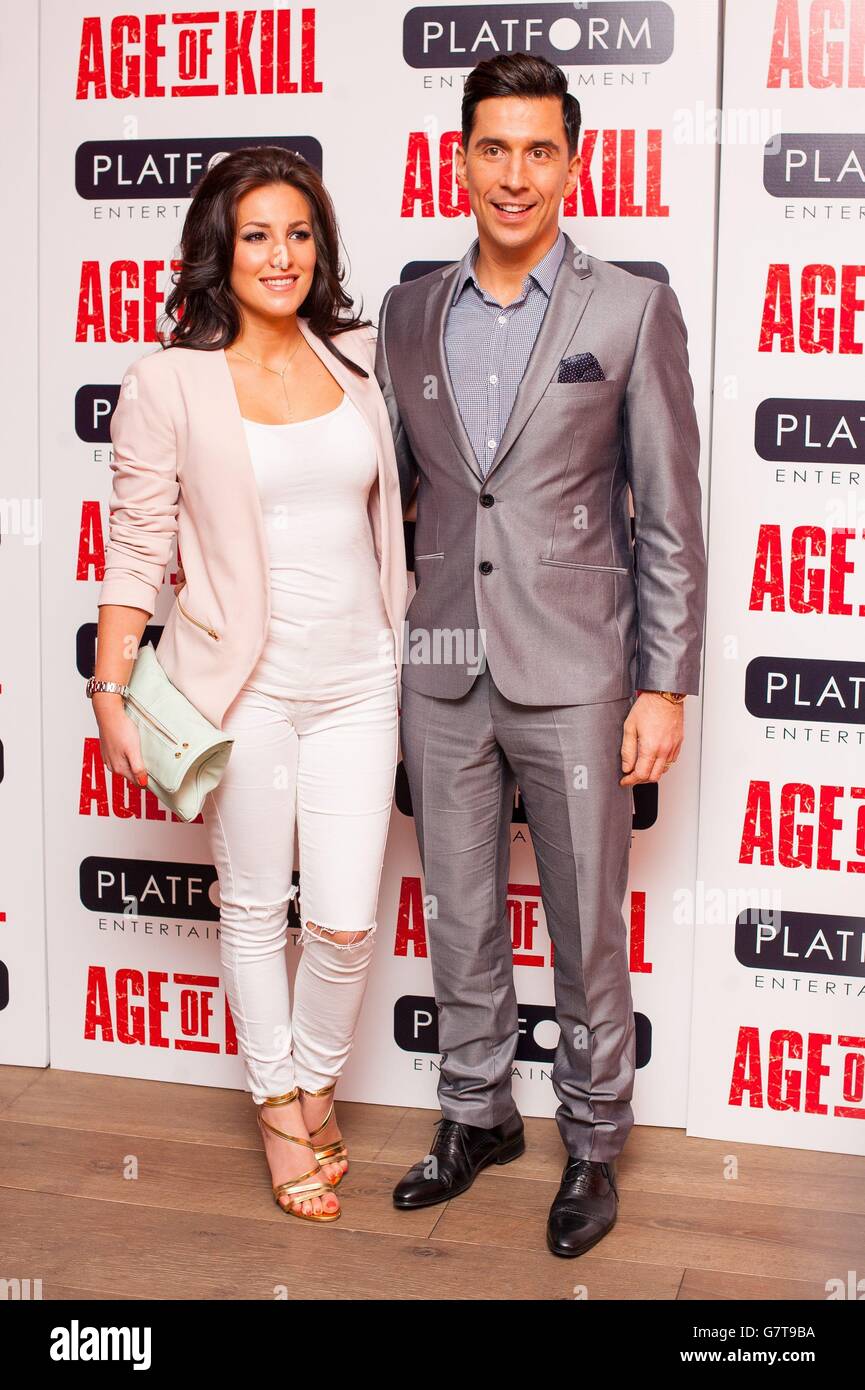 Lindsey cole russell kane attending hires stock photography and images