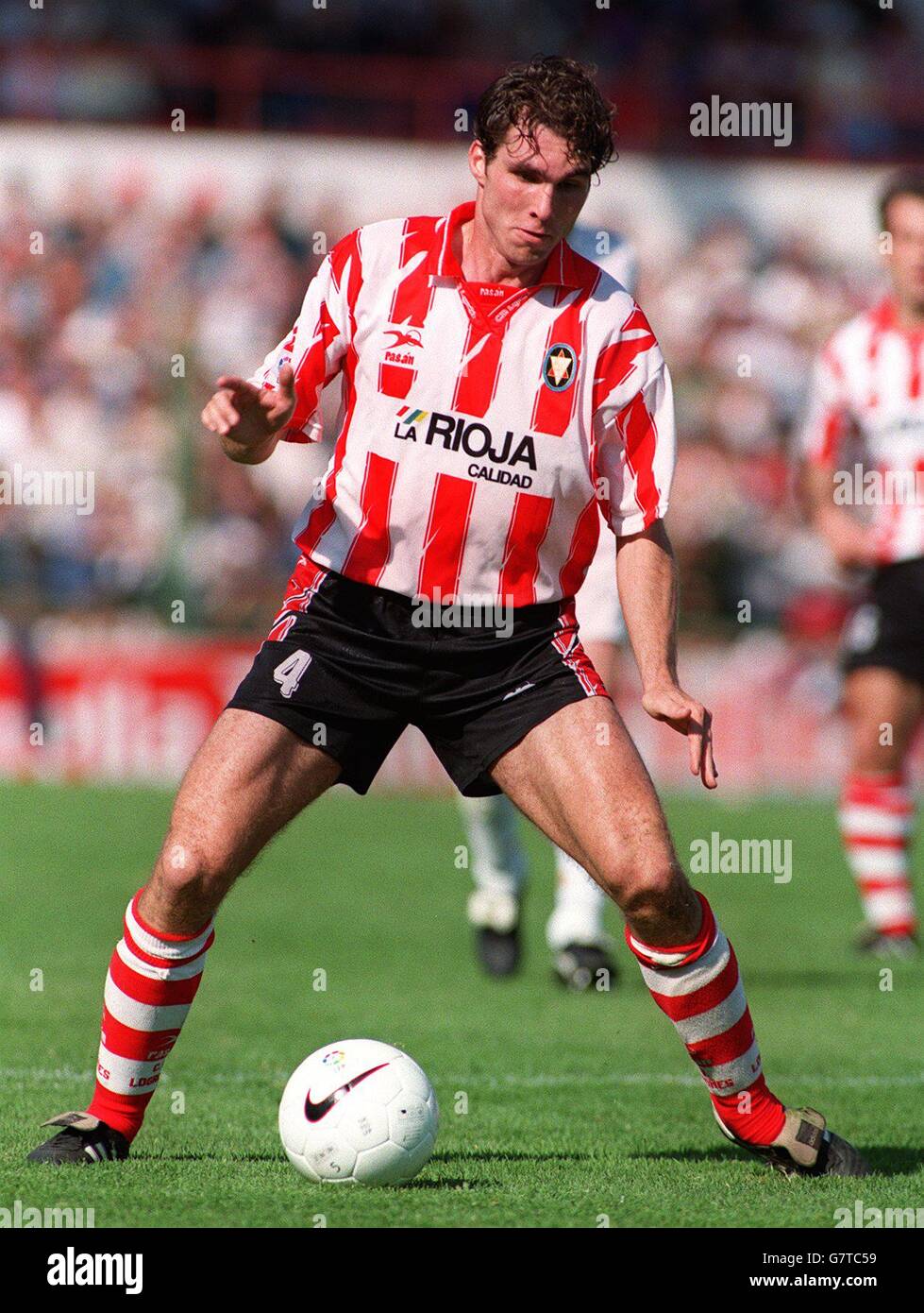 European Club Soccer. Real Madrid v Logrones. Jochen Kientz, Logrones Stock Photo Alamy