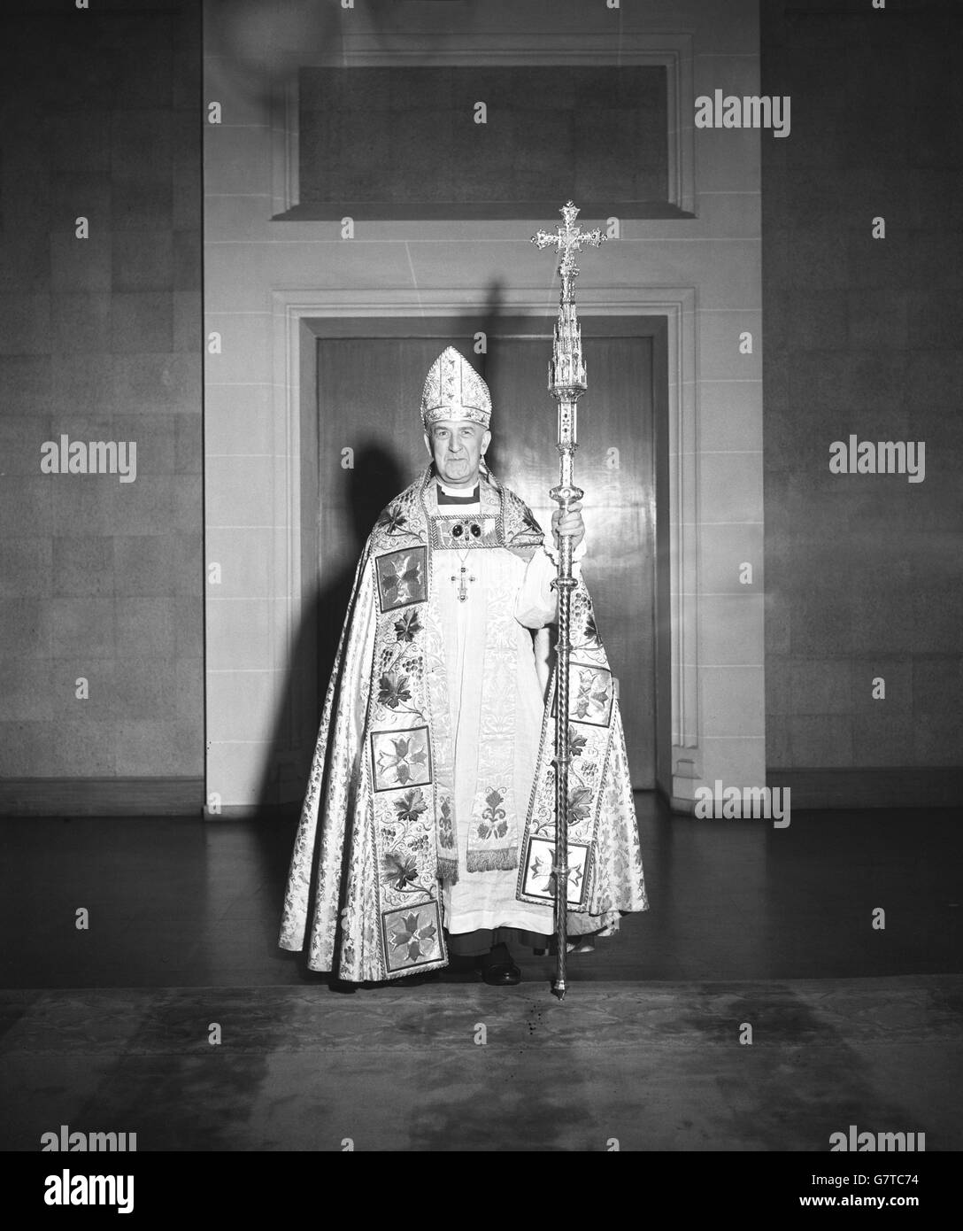 Religion - Dr. Geoffrey Fisher - Archbishop of Canterbury - Lambeth Palace, London Stock Photo