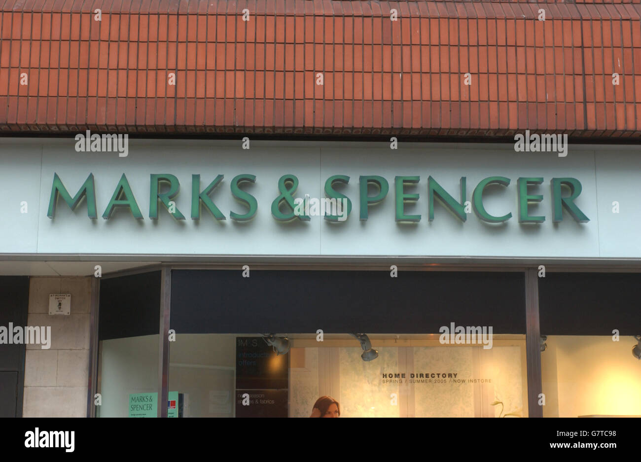 A Marks and Spencer store on Oxford Street Stock Photo Alamy