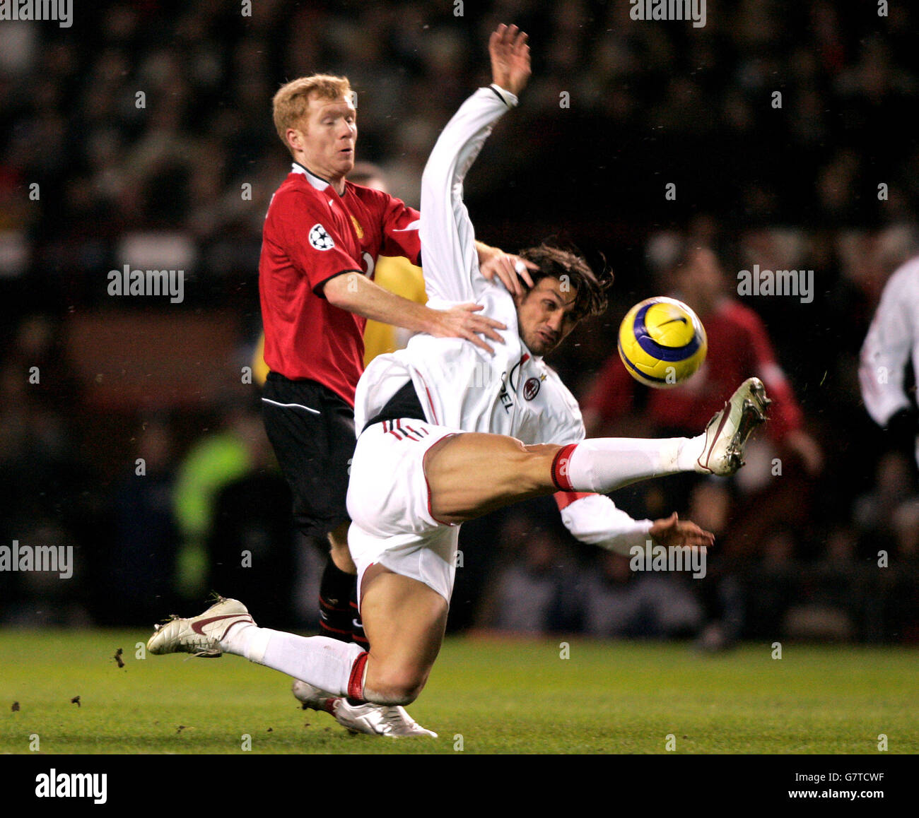 Paolo maldini to the ball hi-res stock photography and