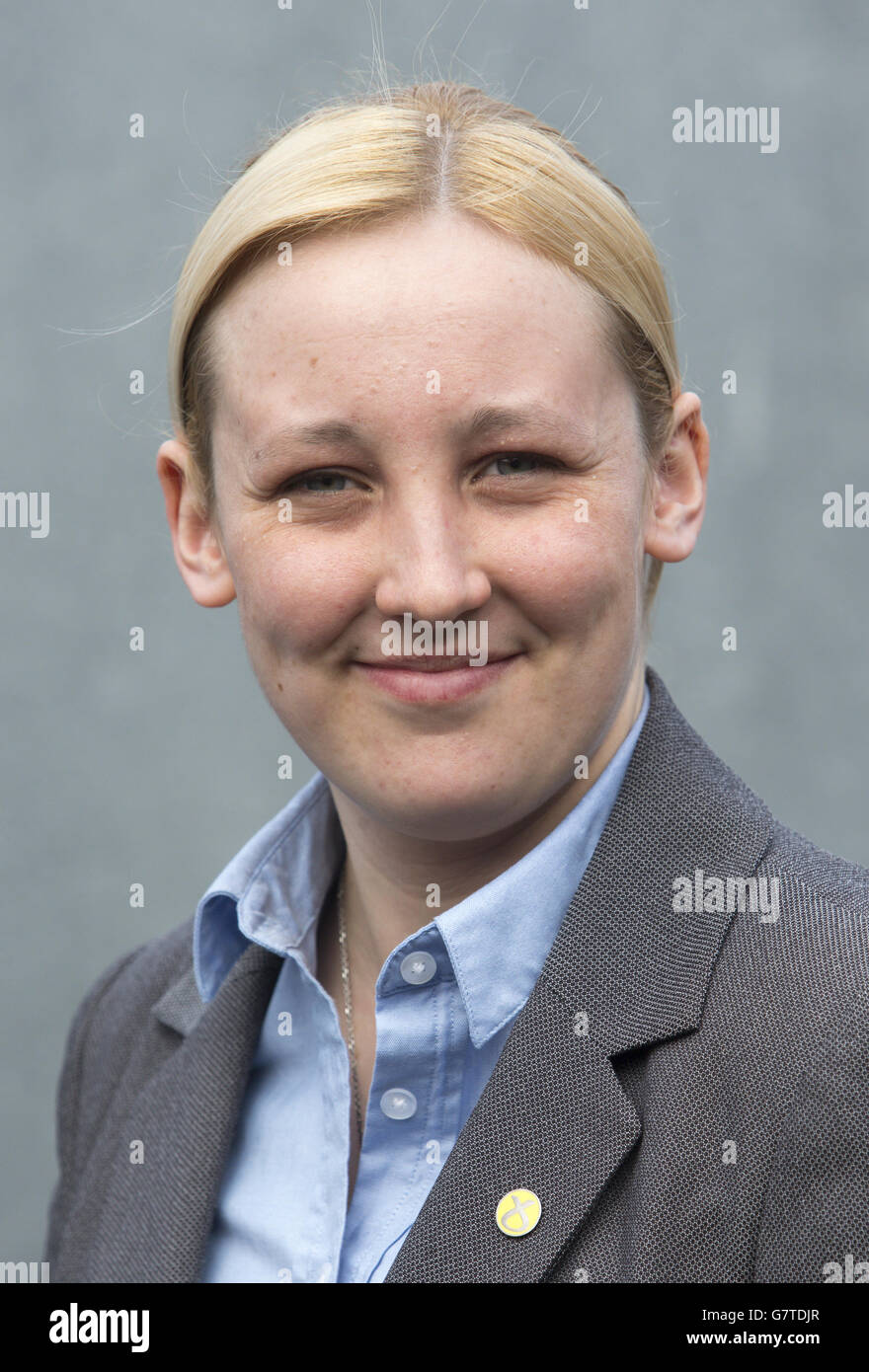 Mhairi Black SNP General Election candidate for Paisley & Renfrewshire South. Stock Photo