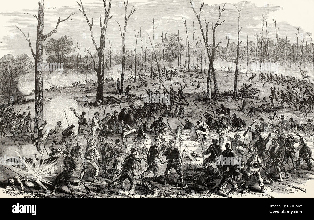 The War in Capture of Lost Mountain by General Hooker, June