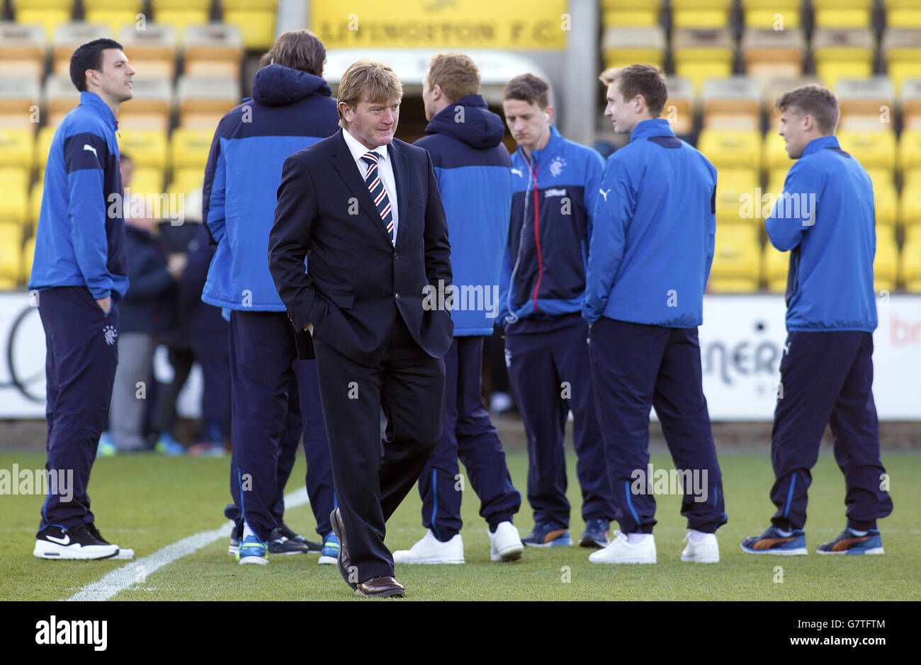 Soccer - Scottish Championship - Livingston v Rangers - The Energy Assets Arena Stock Photo