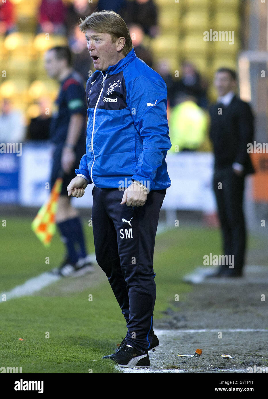 Soccer - Scottish Championship - Livingston v Rangers - The Energy Assets Arena Stock Photo