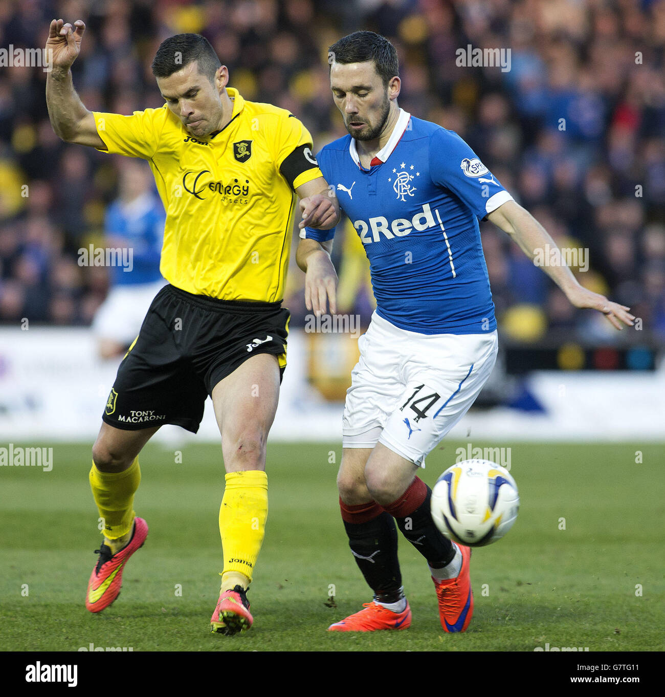 Soccer - Scottish Championship - Livingston v Rangers - The Energy Assets Arena Stock Photo