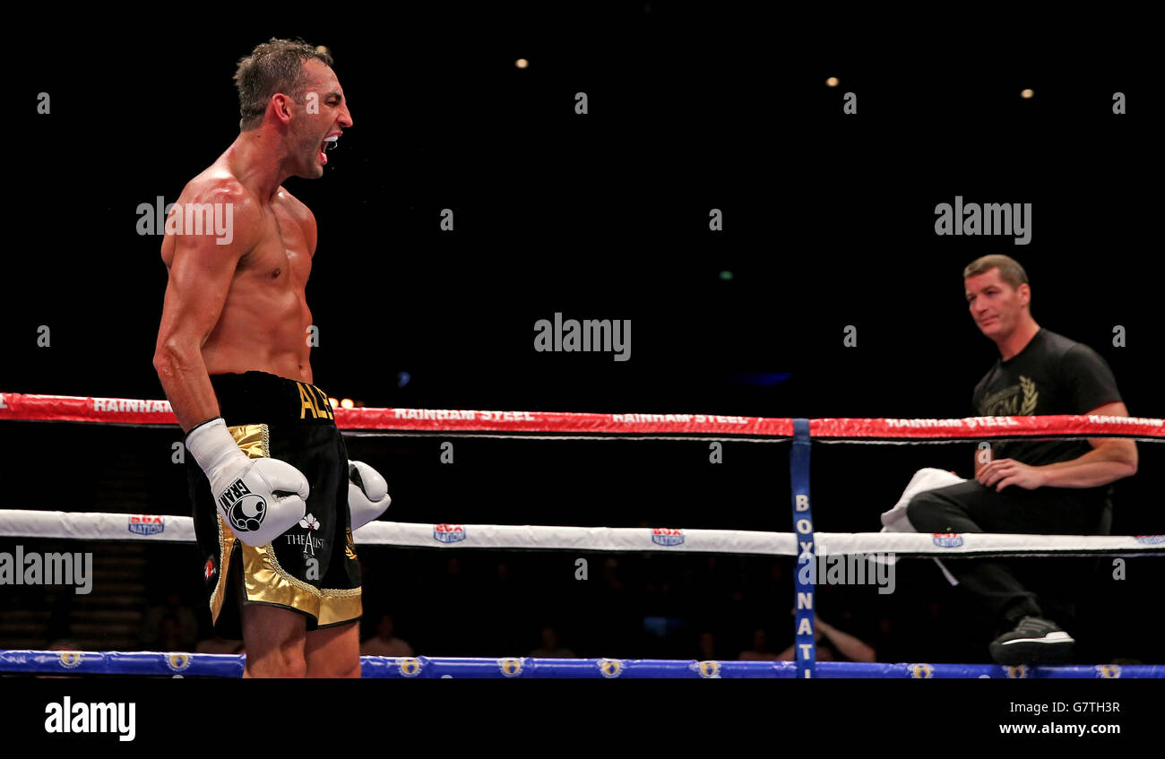 Boxing Liverpool Echo Arena Stock Photo Alamy
