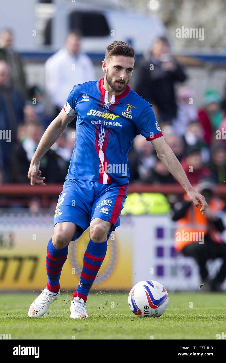 Inverness CT Graeme Shinnie during the Scottish Premiership match at Caledonian Stadium, Inverness. PRESS ASSOCIATION Photo. Picture date: Saturday April 11, 2015. See PA story SOCCER Inverness. Photo credit should read: Jeff Holmes/PA Wire. Stock Photo