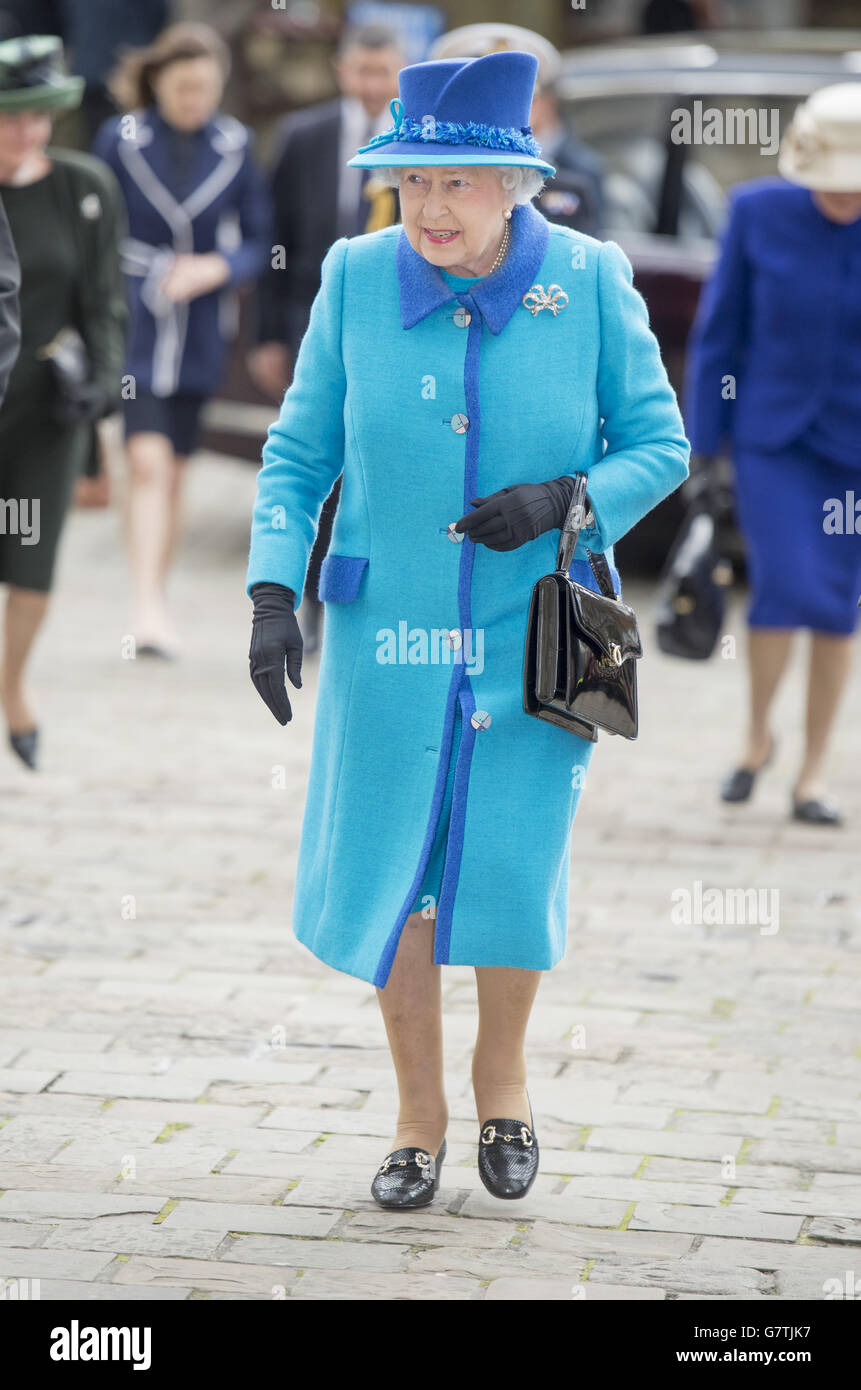Royal visit to Kent Stock Photo Alamy