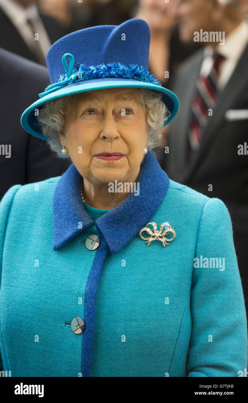 Royal visit to Kent Stock Photo
