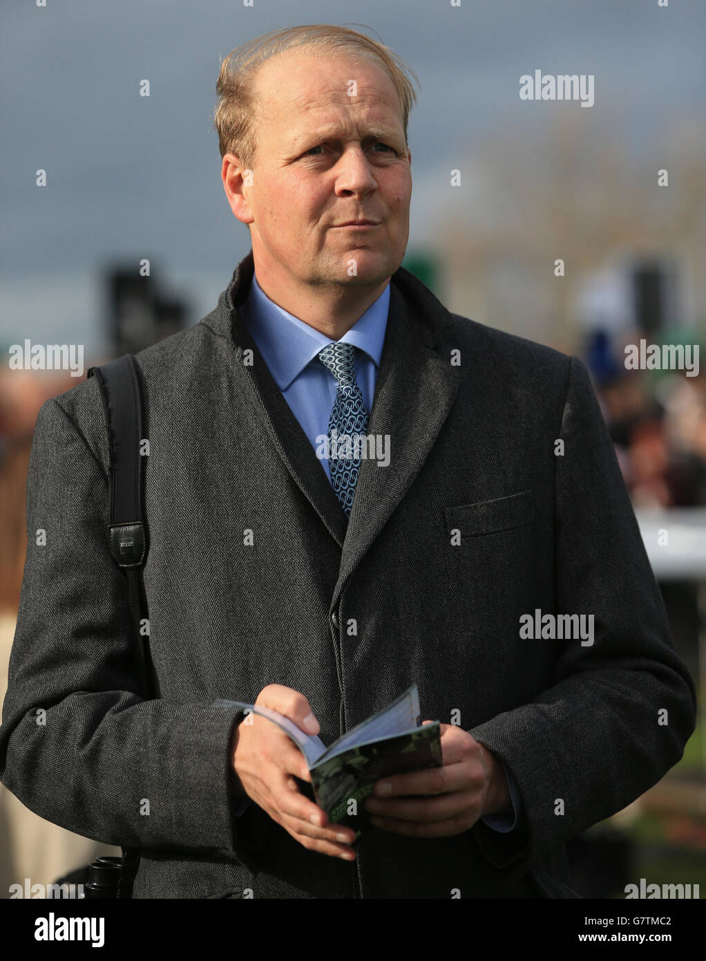 Trainer Ed Dunlop at Doncaster Racecourse. PRESS ASSOCIATION Photo. Picture date Saturday March 28, 2015. See PA Story RACING Doncaster. Photo credit should read: Nick Potts/PA Wire. Stock Photo