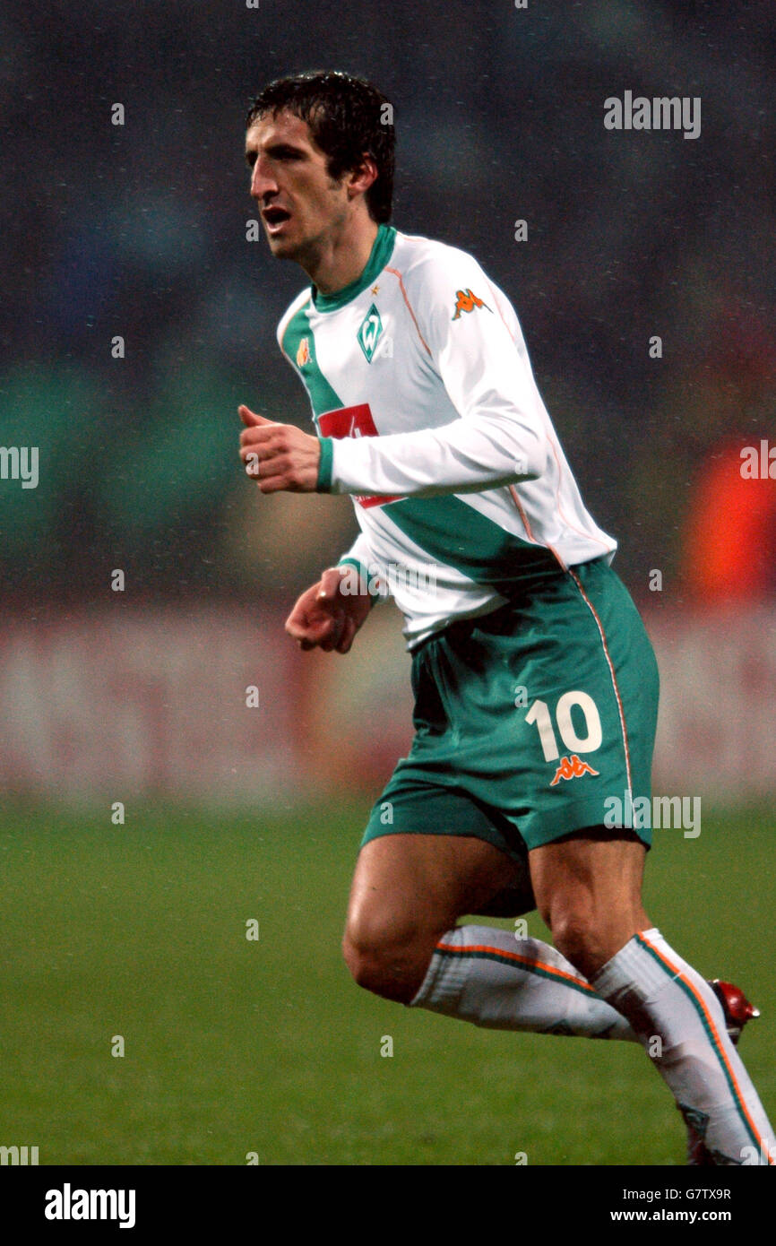 Écharpe Football Olympique Lyonnais / Werder Brême - Saison 1999/2000