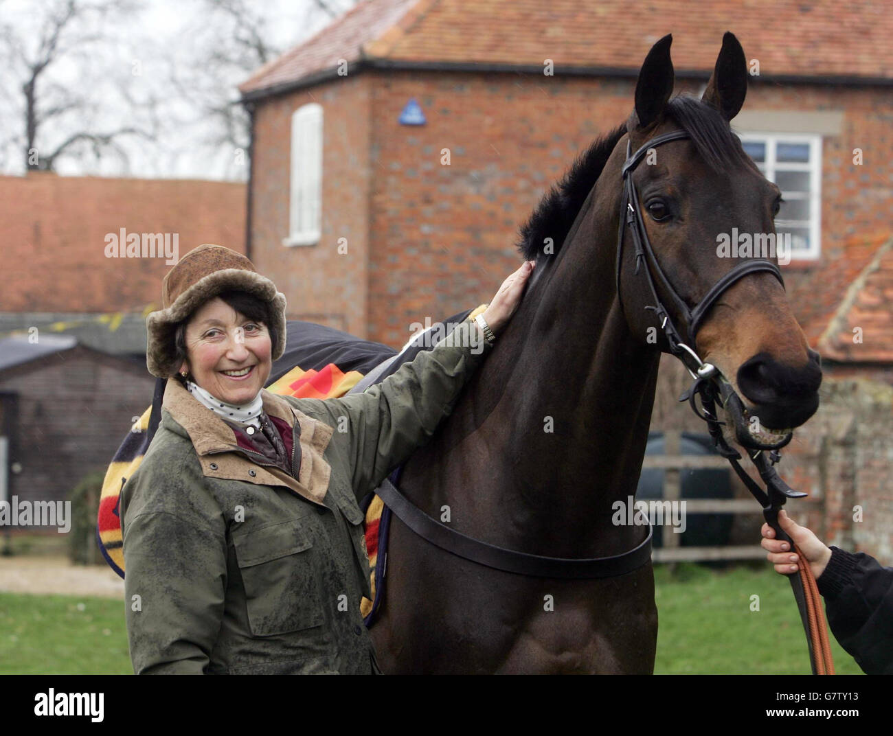 Horse racing henrietta knight stables open day west lockinge hires