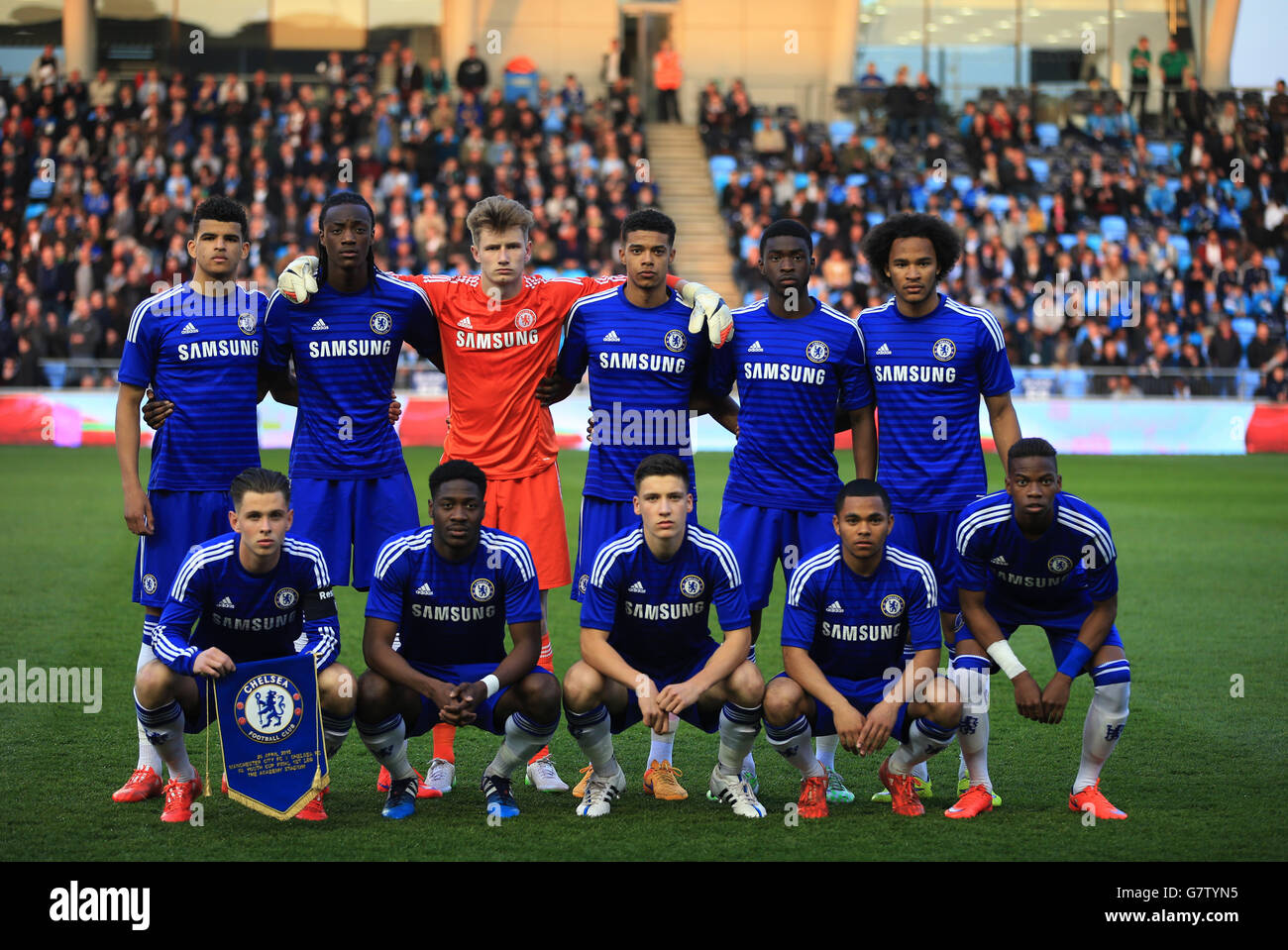 Soccer Fa Youth Cup Final First Leg Manchester City V Chelsea Stock Photo Alamy