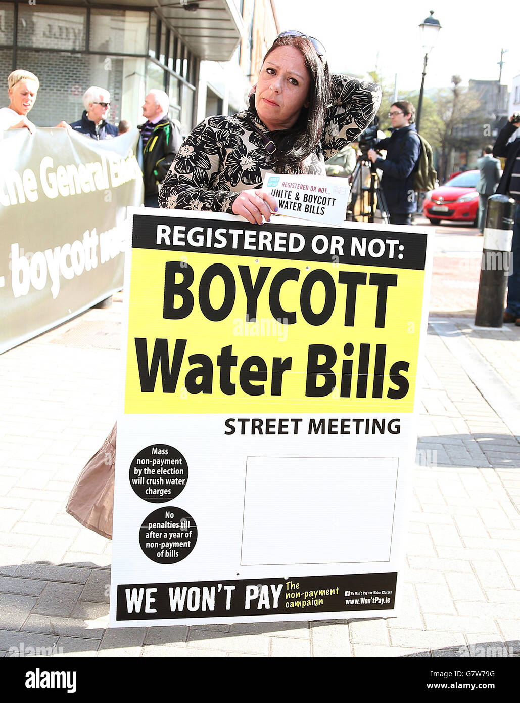 Irish Water bills Stock Photo Alamy
