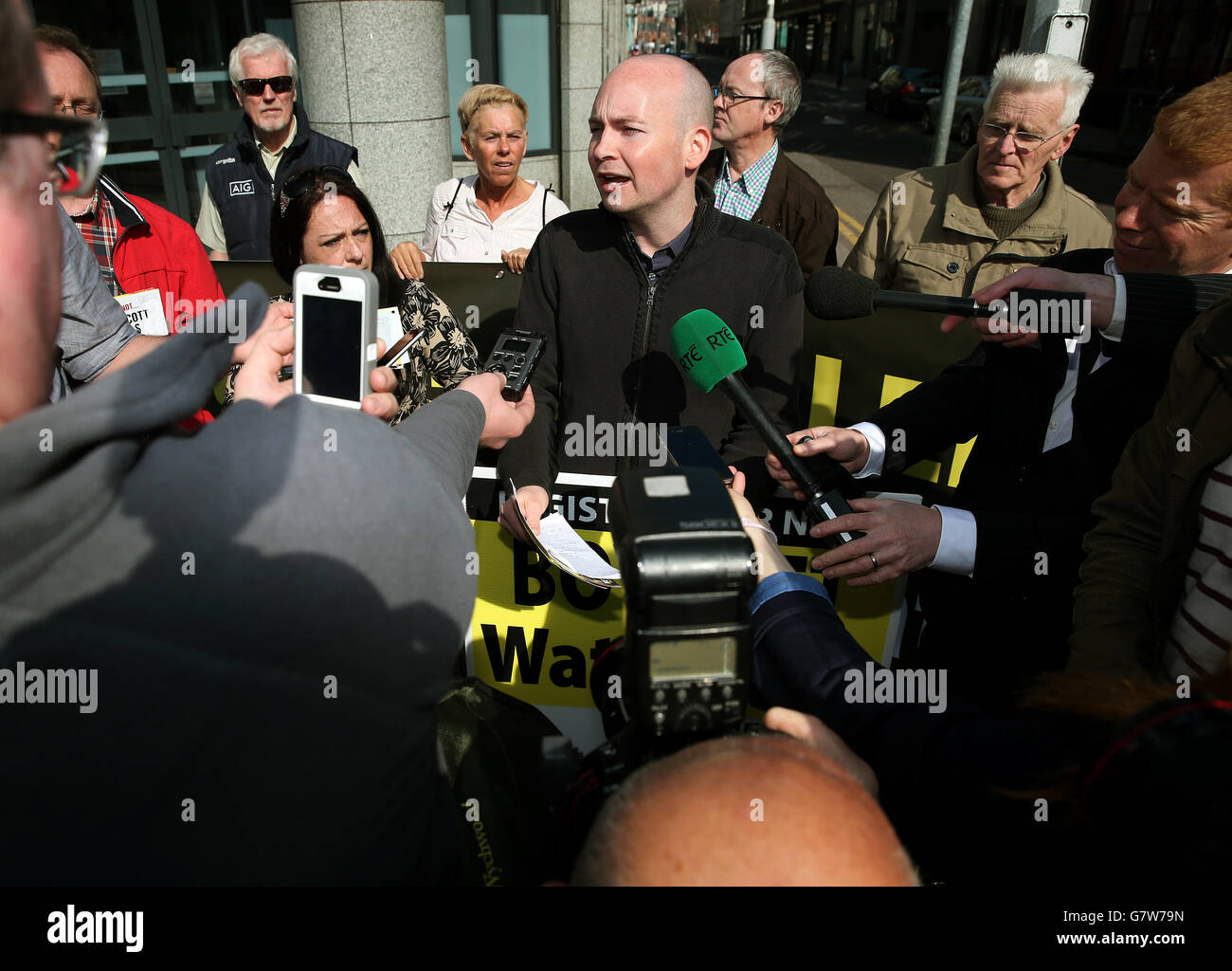 Irish Water bills Stock Photo Alamy